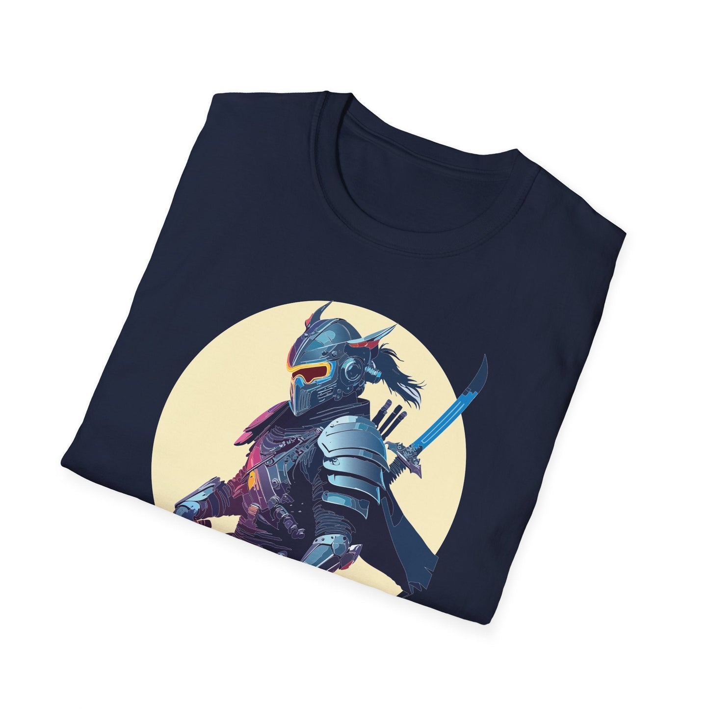 Samurai Shirt Unisex Softstyle Short Sleeve T Shirt Gildan 64000 Breathable Comfort Wear