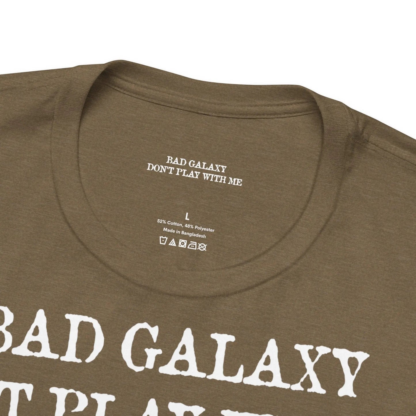 MAD Max T Shirt From Bad Galaxy Made To Order 100 Percent Cotton With Eco Friendly Inks USA