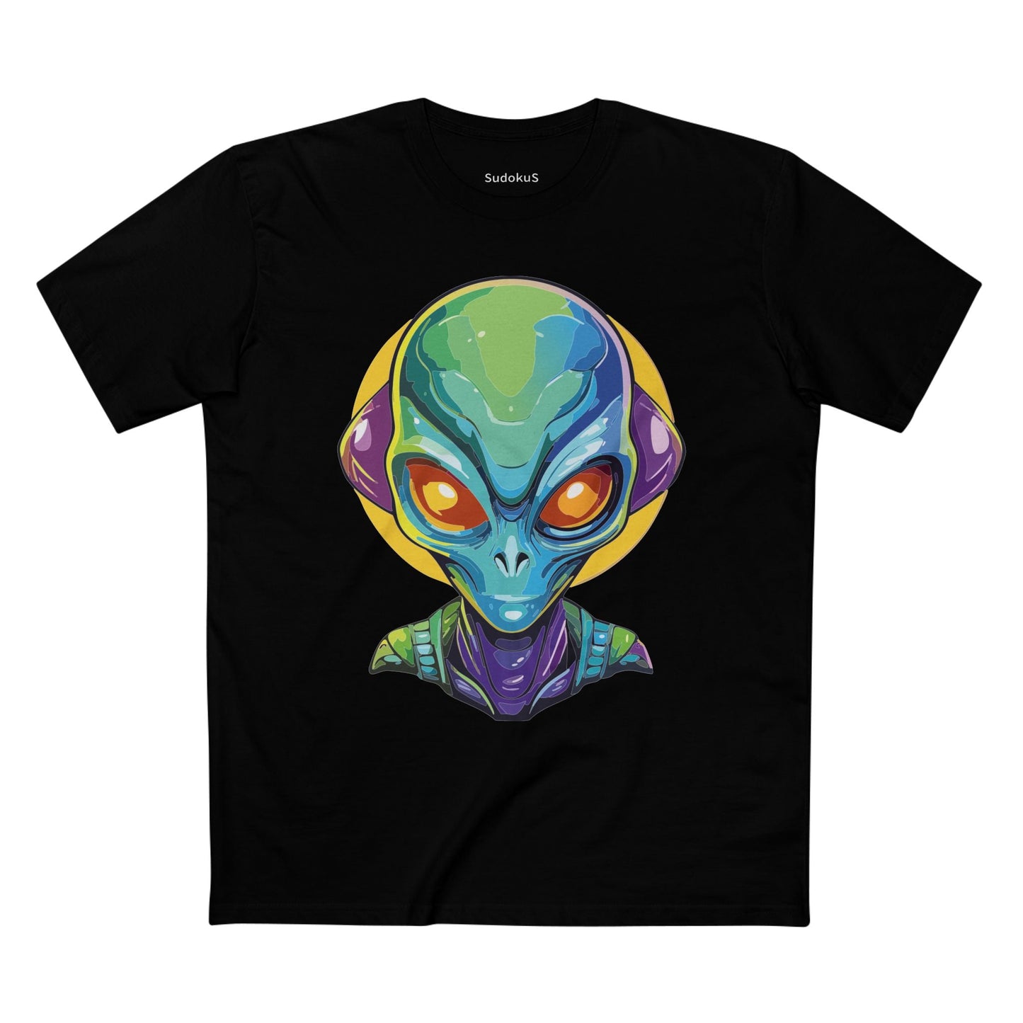 Aliens Graphic Unisex 100 Cotton Staple Tee 9