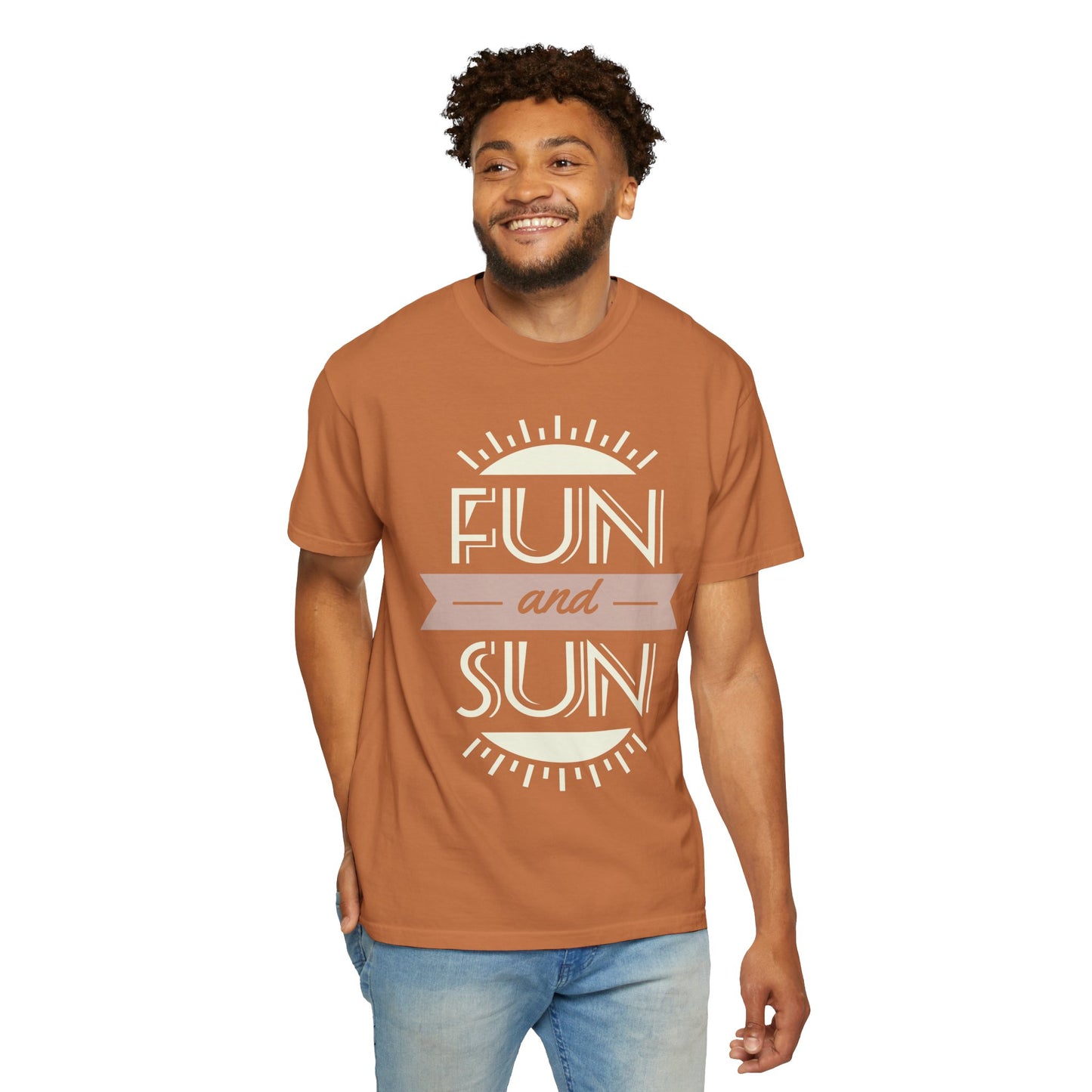 Unisex T-shirt with summer design