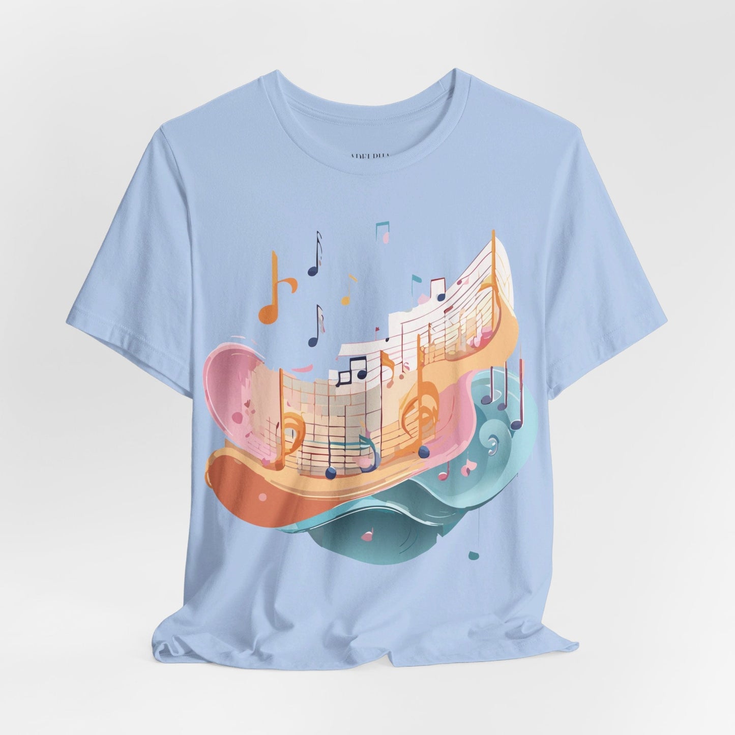 Adelpha Graphic Tee Unisex Jersey Short Sleeve Vintage Inspired Artwork Music T Shirt Casual Wear