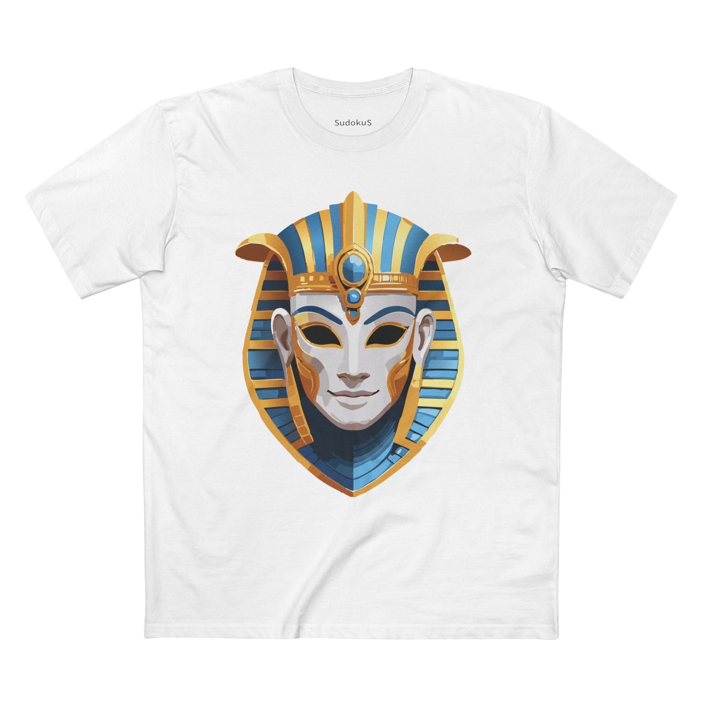 Mask Graphic Unisex 100 Cotton Staple Tee 27