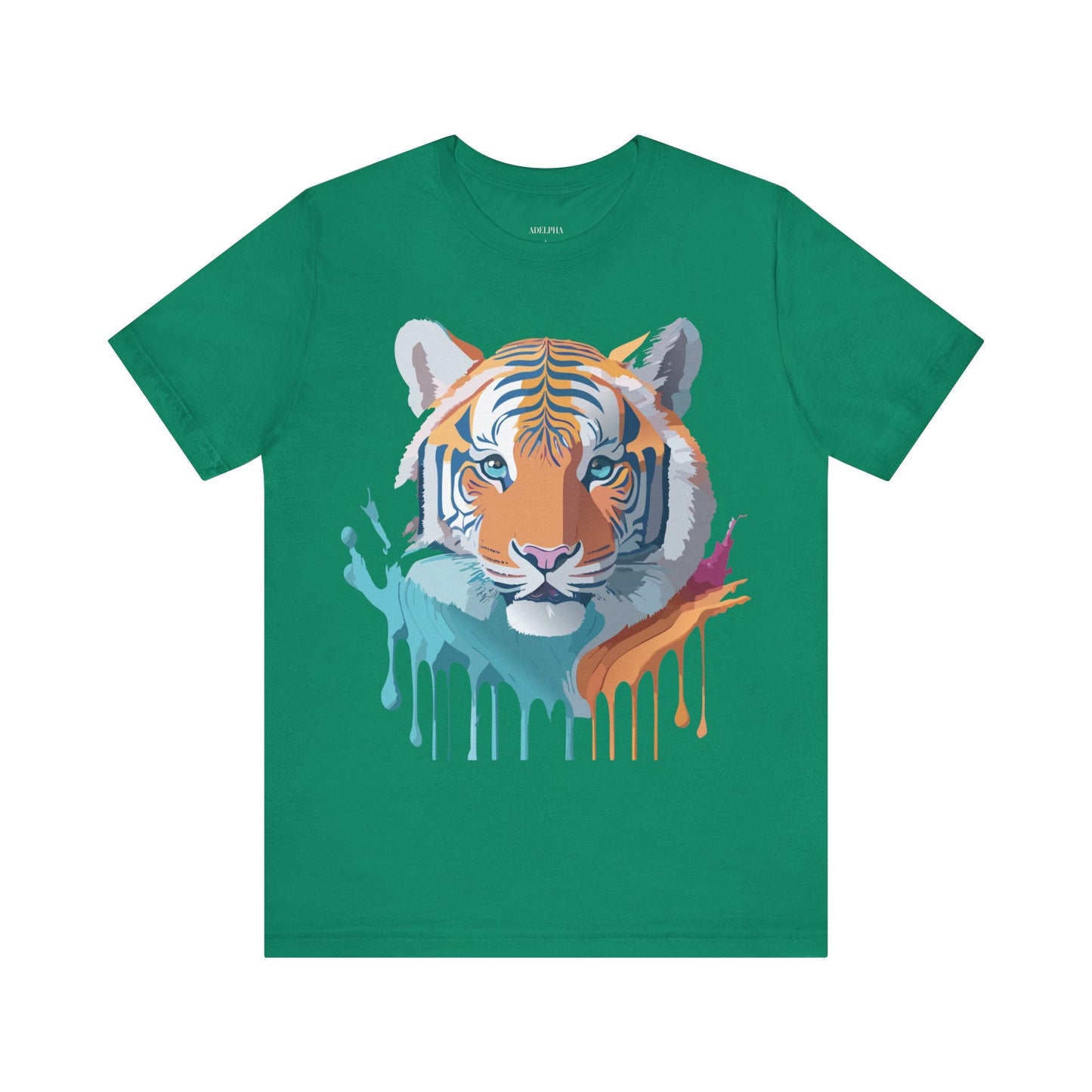 Tiger Graphic Tee Unisex Jersey Short Sleeve Vintage Inspired Artwork Adelpha Art Design
