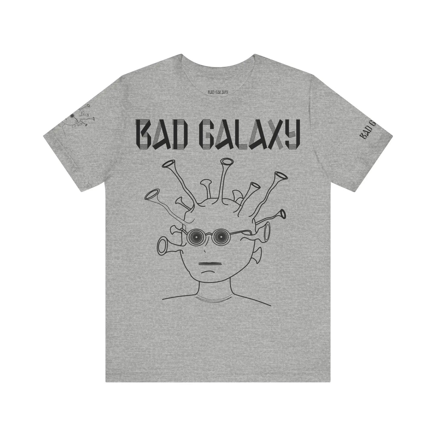 Alien Tee Shirt From Bad Galaxy Made To Order 100 Percent Cotton With Eco Friendly Inks