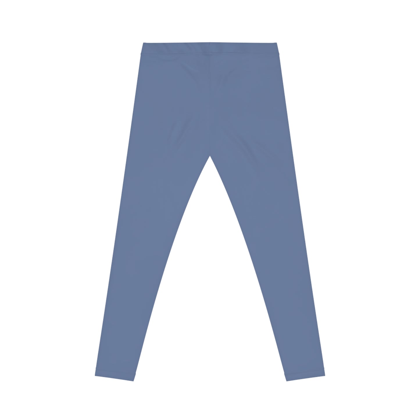 Derby Blue Seaweed Color Women's Poly-Span Casual Leggings XS-2XL