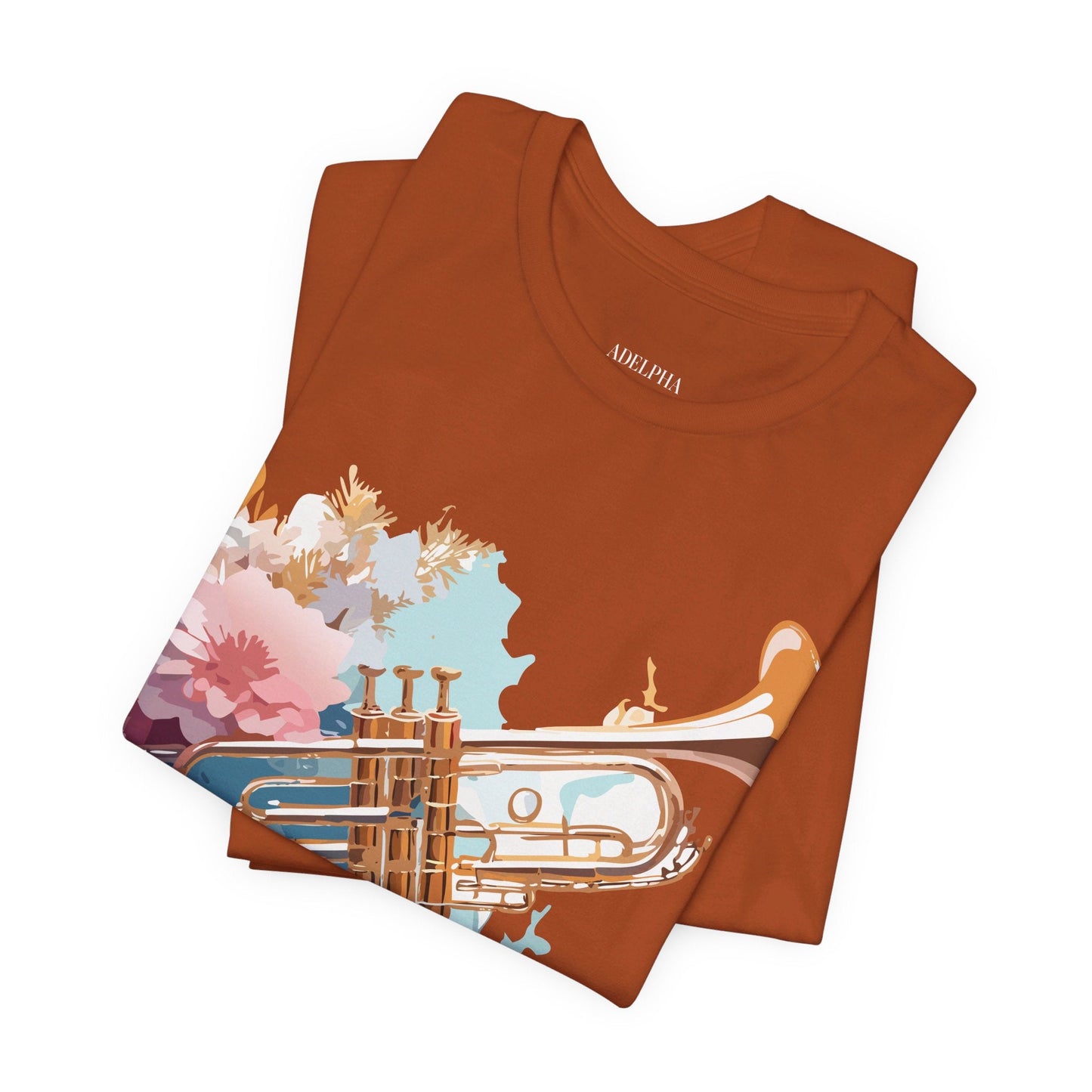 Unisex Graphic T Shirt Adelpha Music Tee Vintage Inspired Art Design Short Sleeve