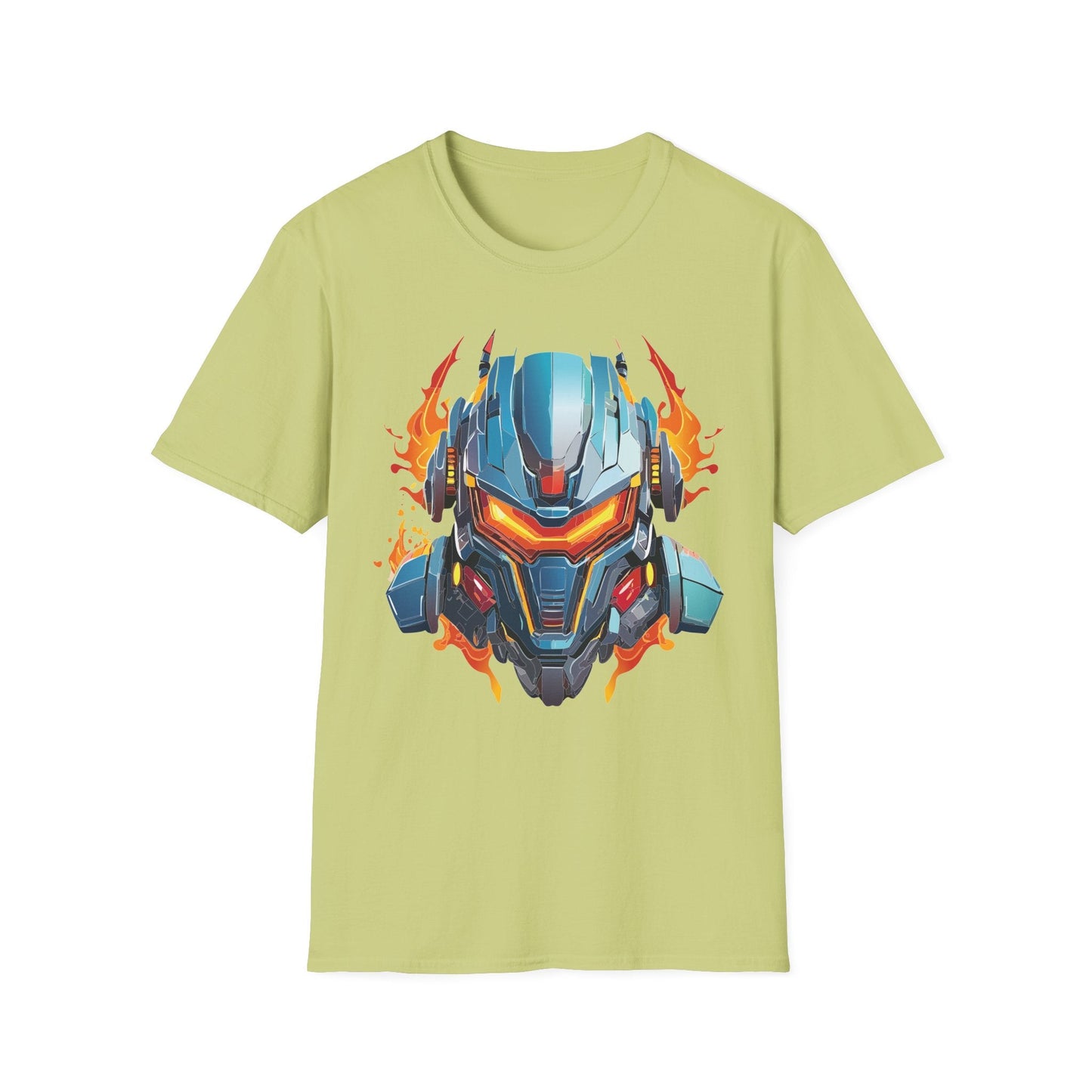 Cyborg Tee Unisex Robot Terminator Shirt Softstyle Gildan 64000 Short Sleeve Art Design