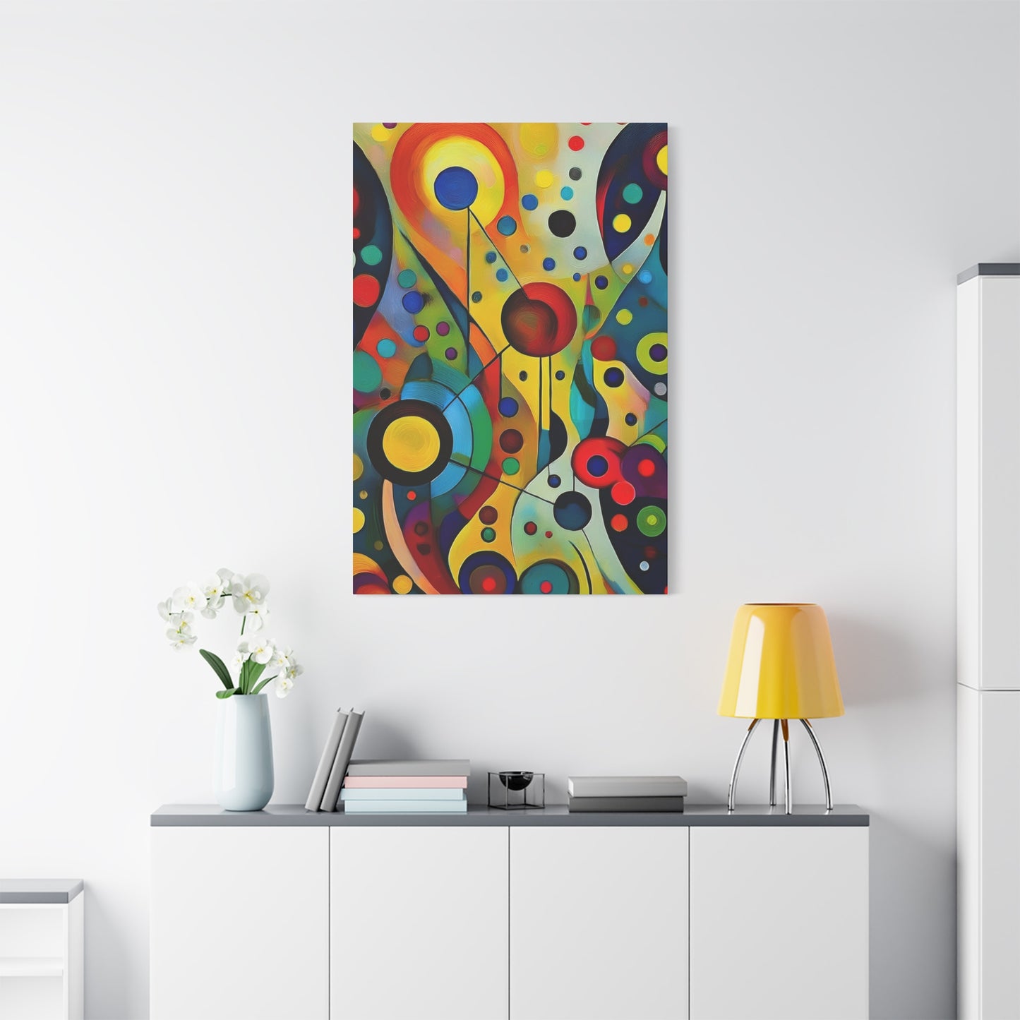 Abstract Oil Painting Print Canvas 20x24,20x30,24x30 24x32,24x36,30x40 32x48,36x48,40x60 Pine-Wood Inner Frame ABS-126