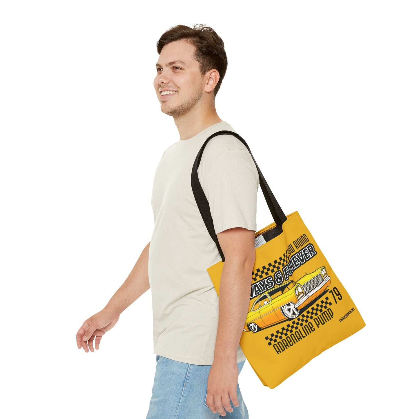 Canvas Tote Bag Classic Vintage Car Style For Everyday Use Durable And Stylish Practical
