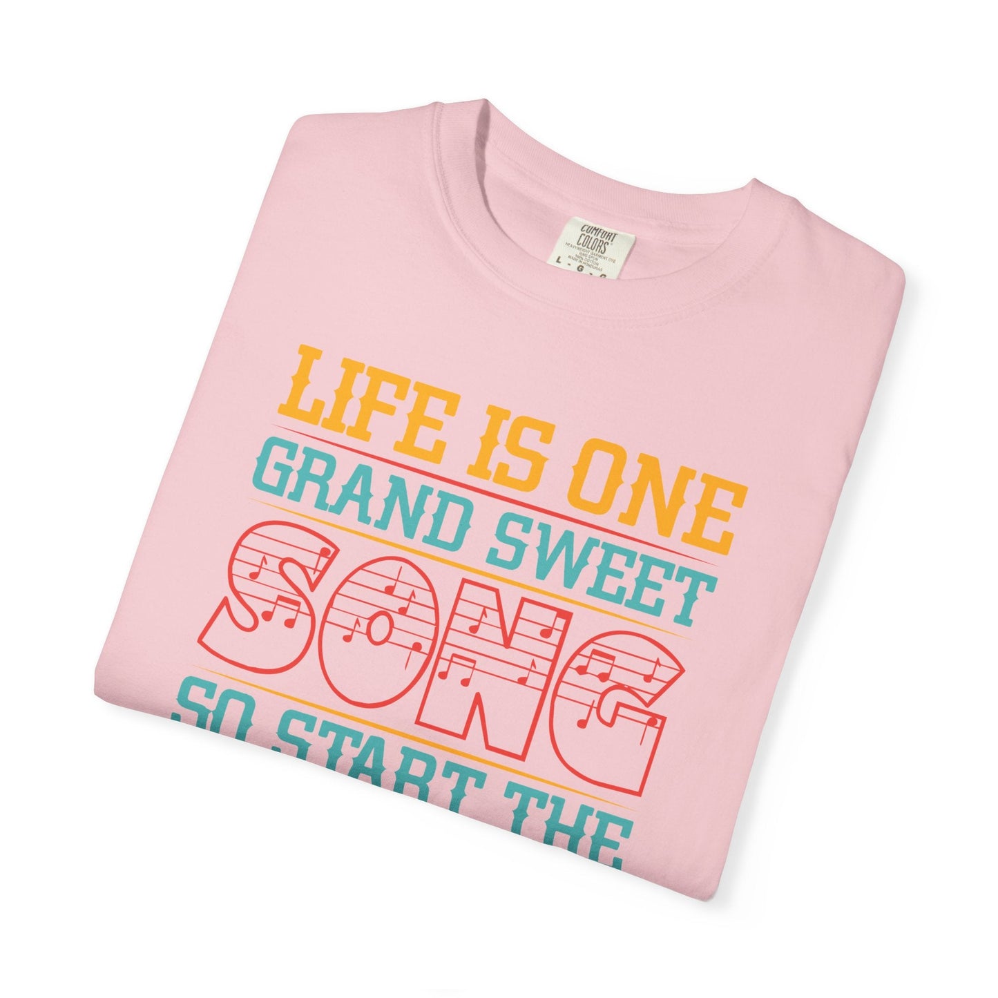 Music Graphic Design Unisex Cotton T-shirt 023