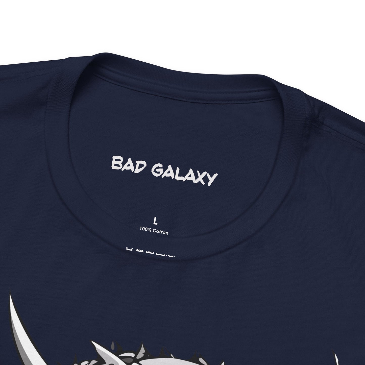 Alien Tee Shirt From Bad Galaxy 100 Percent Cotton Eco Friendly Inks Made In USA