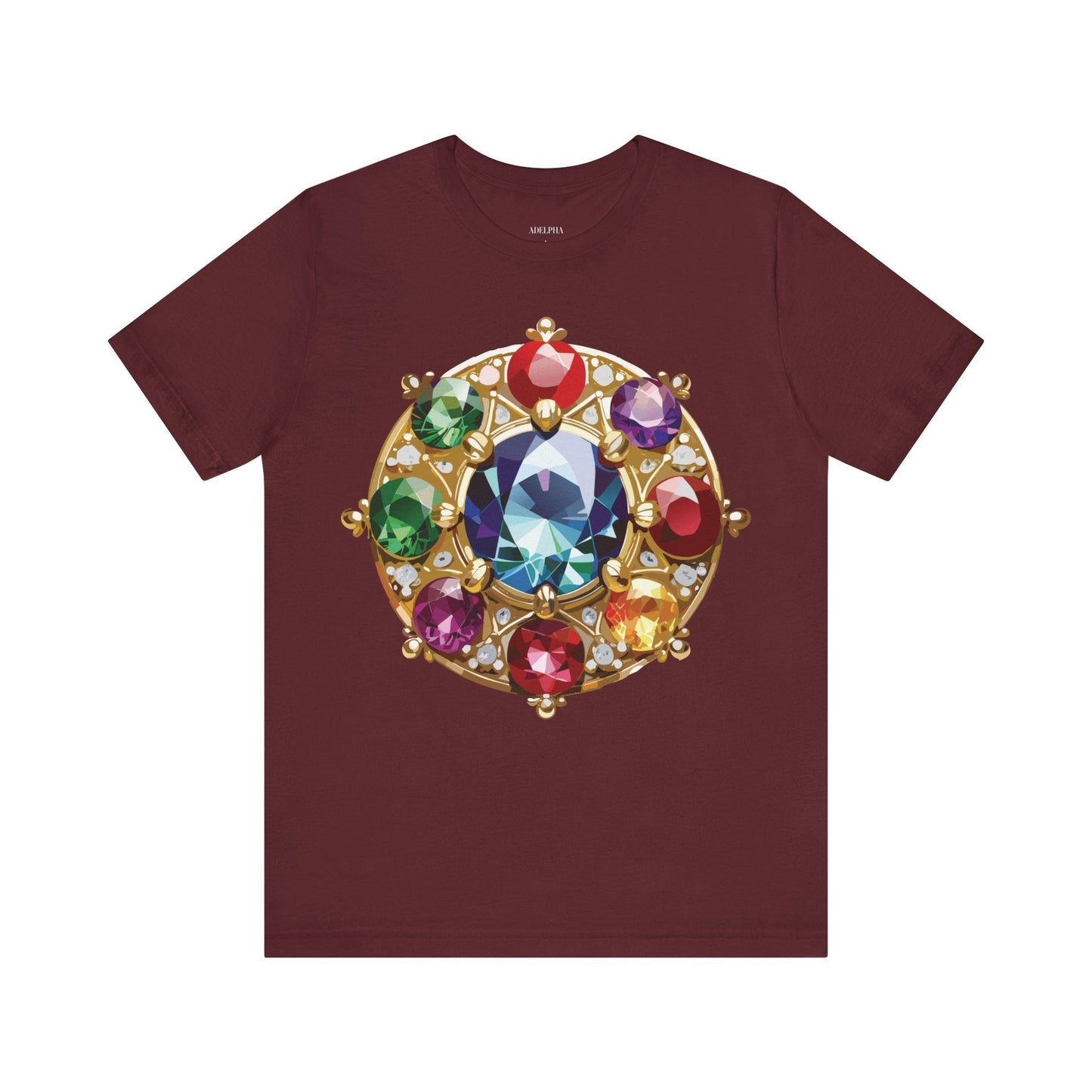 Adelpha Vintage Inspired Graphic Tee Unisex Jersey Short Sleeve Shirt Art Design Quality