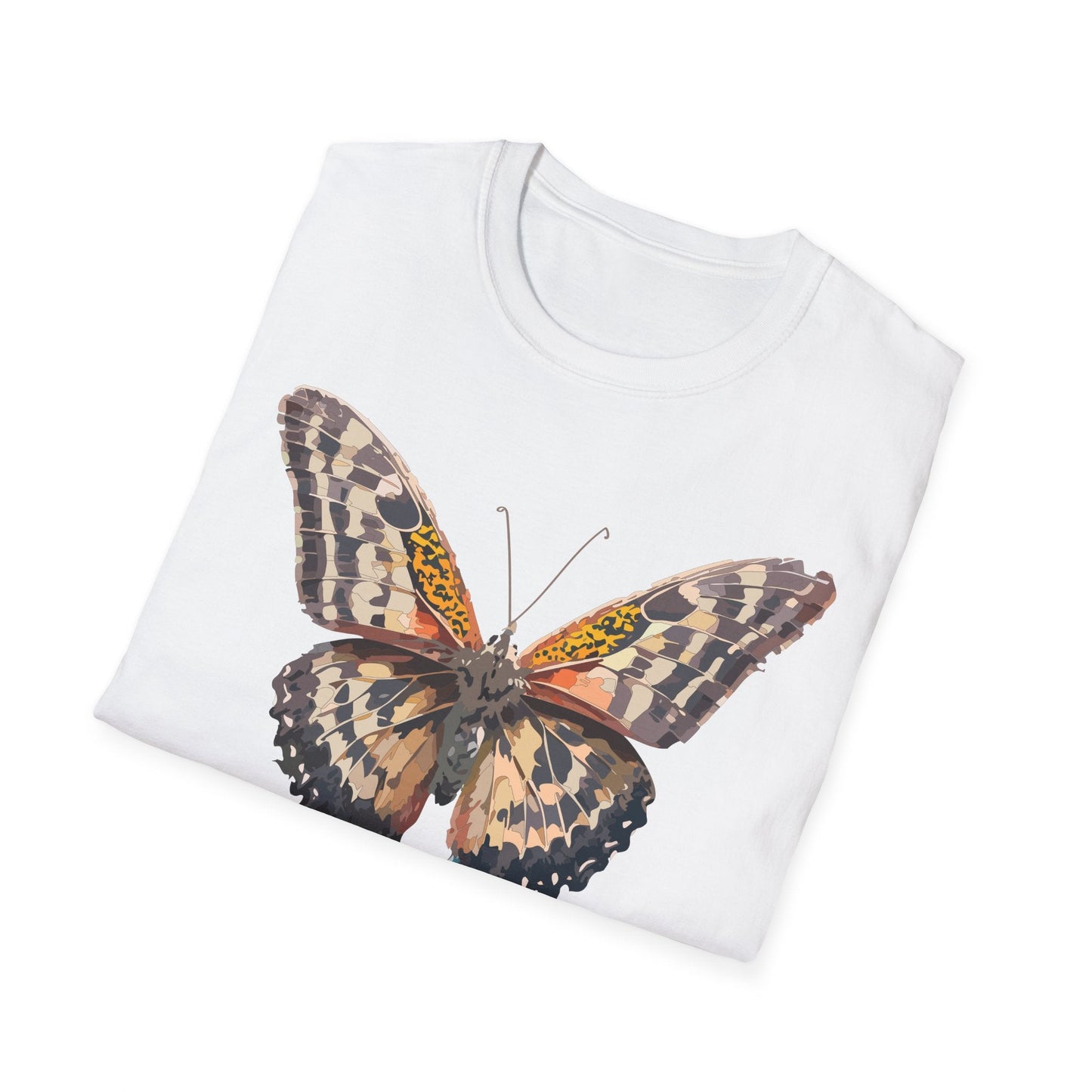 Butterfly Shirt Unisex Tee Monarch Butterfly Tee Softstyle Gildan 64000 Classic Fit