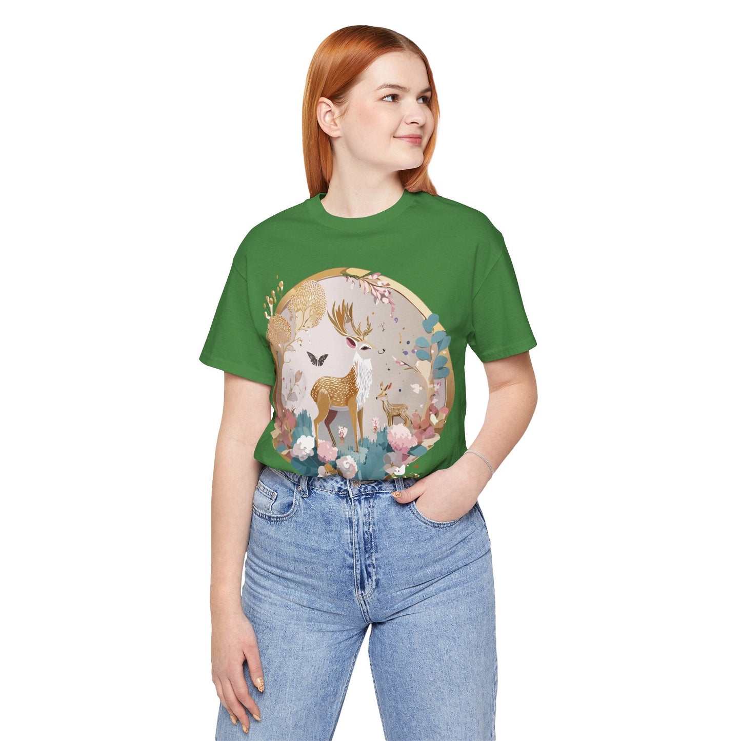 Medallion Graphic T Shirt Unisex Adelpha Vintage Inspired Artwork Short Sleeve Tee