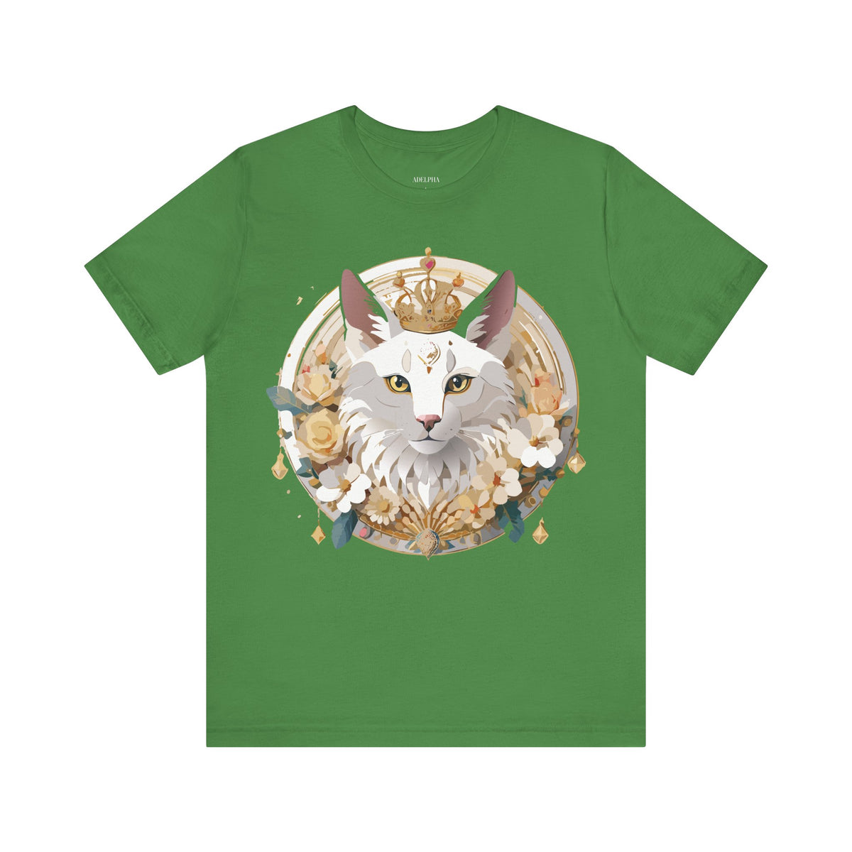 Medallion Graphic Unisex Cotton Bella+Canvas Tee with Art Design d63