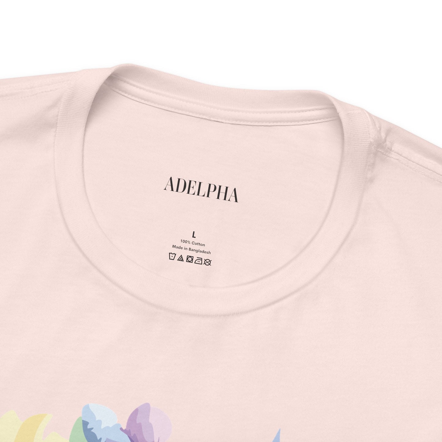 Unisex Letter Q Graphic Tee By Adelpha Vintage Inspired Art Design Short Sleeve Shirt