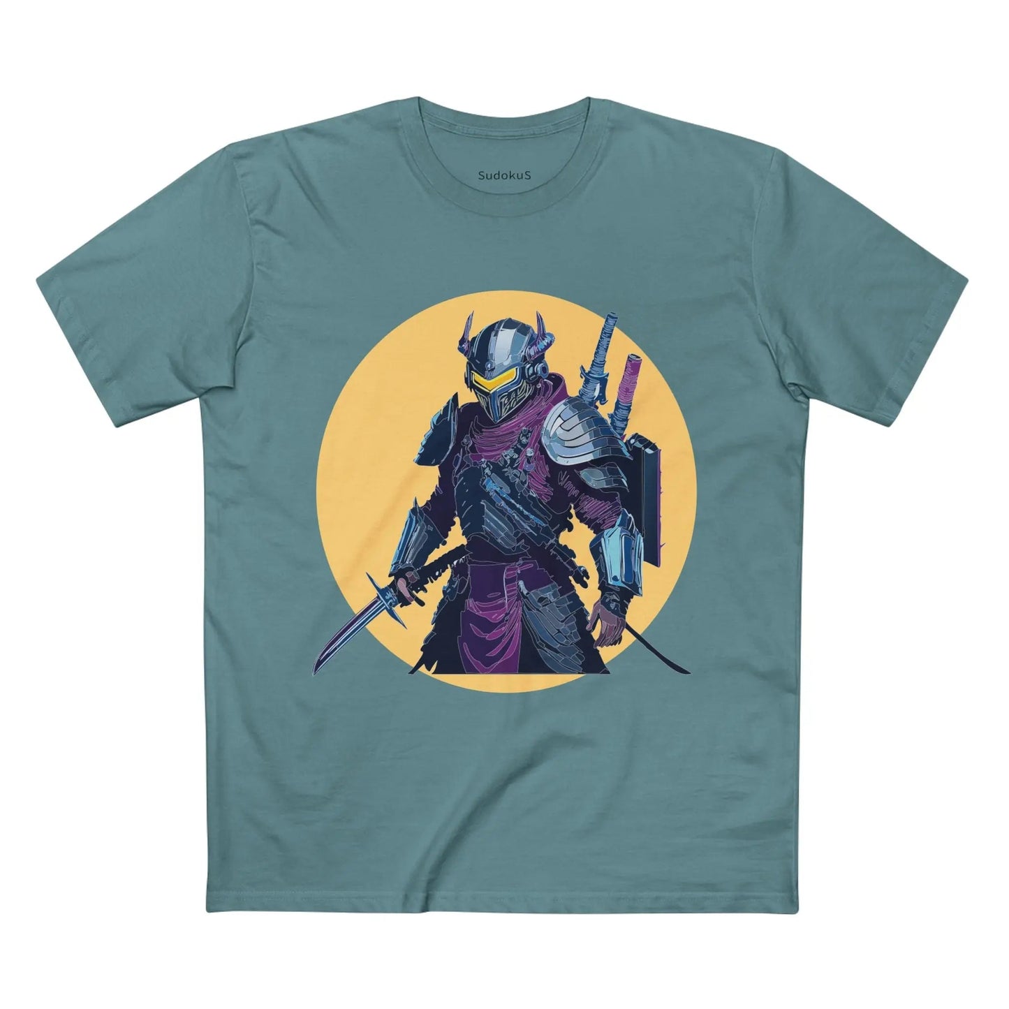 Samurai Graphic Unisex 100 Cotton Staple Tee 1