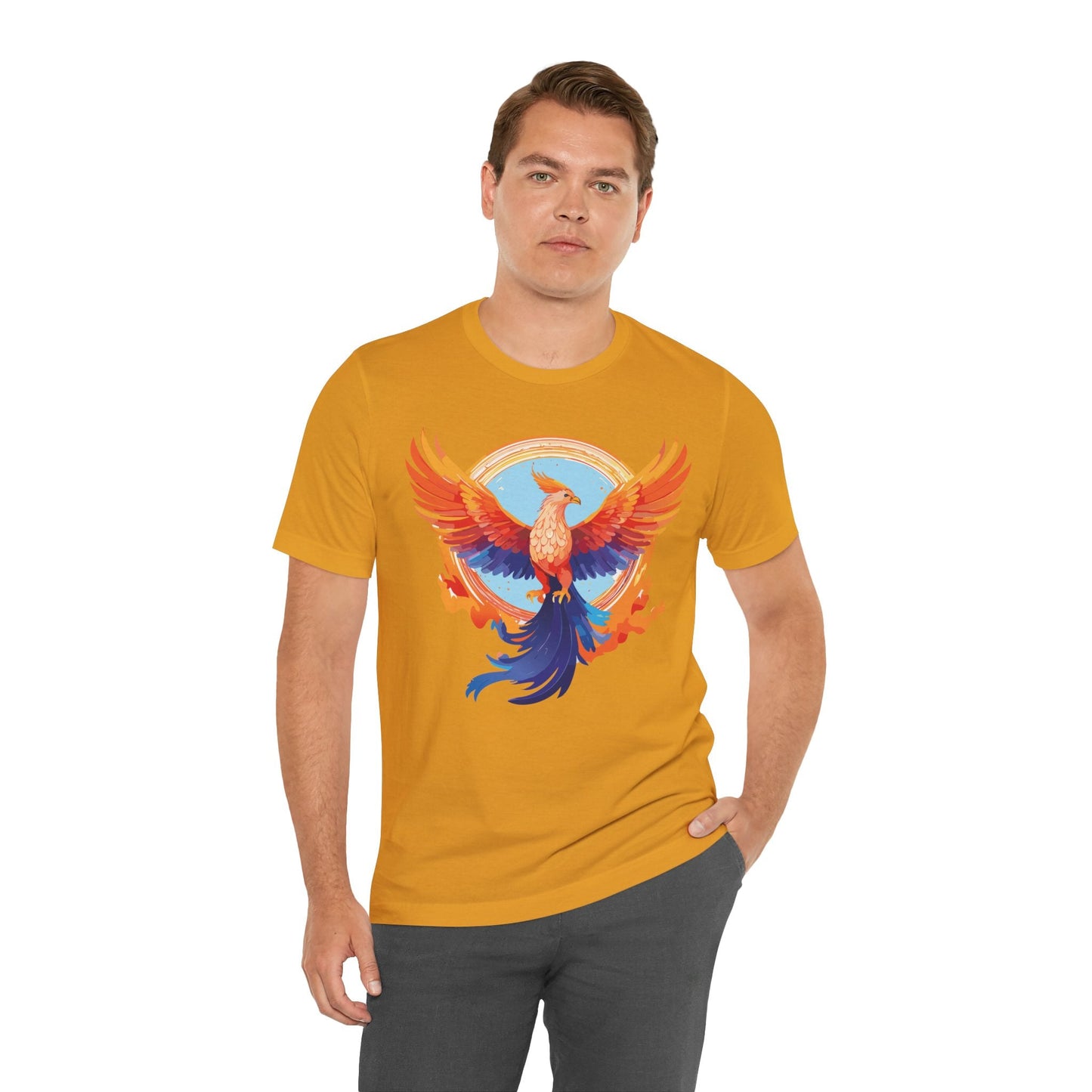 Unisex Animal Shirt With Art Design Wild Animals Tee Short Sleeve Comfort Fit Everyday Wear