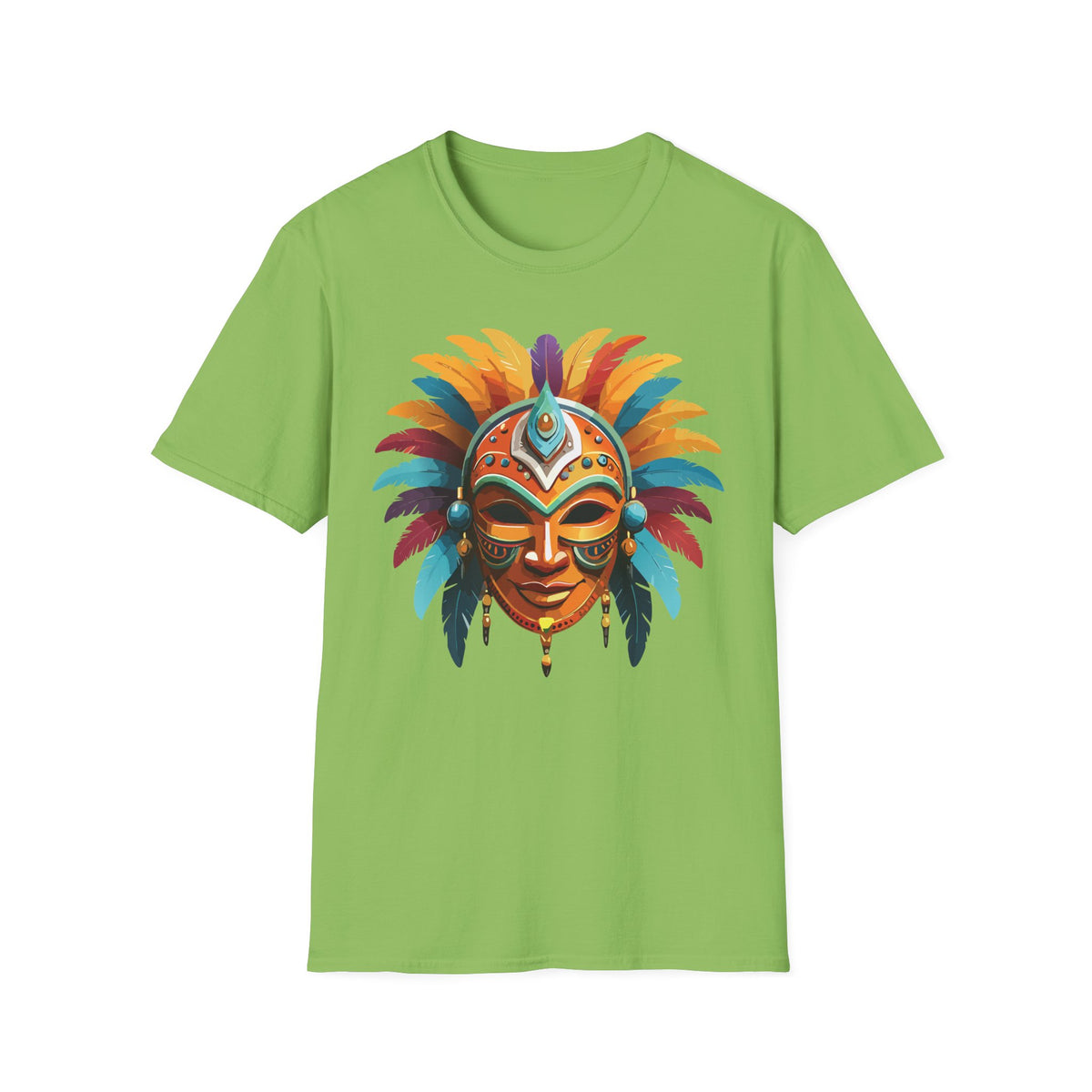 Mask Masquerade Carnival Graphic Tee Gildan Unisex 100 Cotton Tee Shirt m36