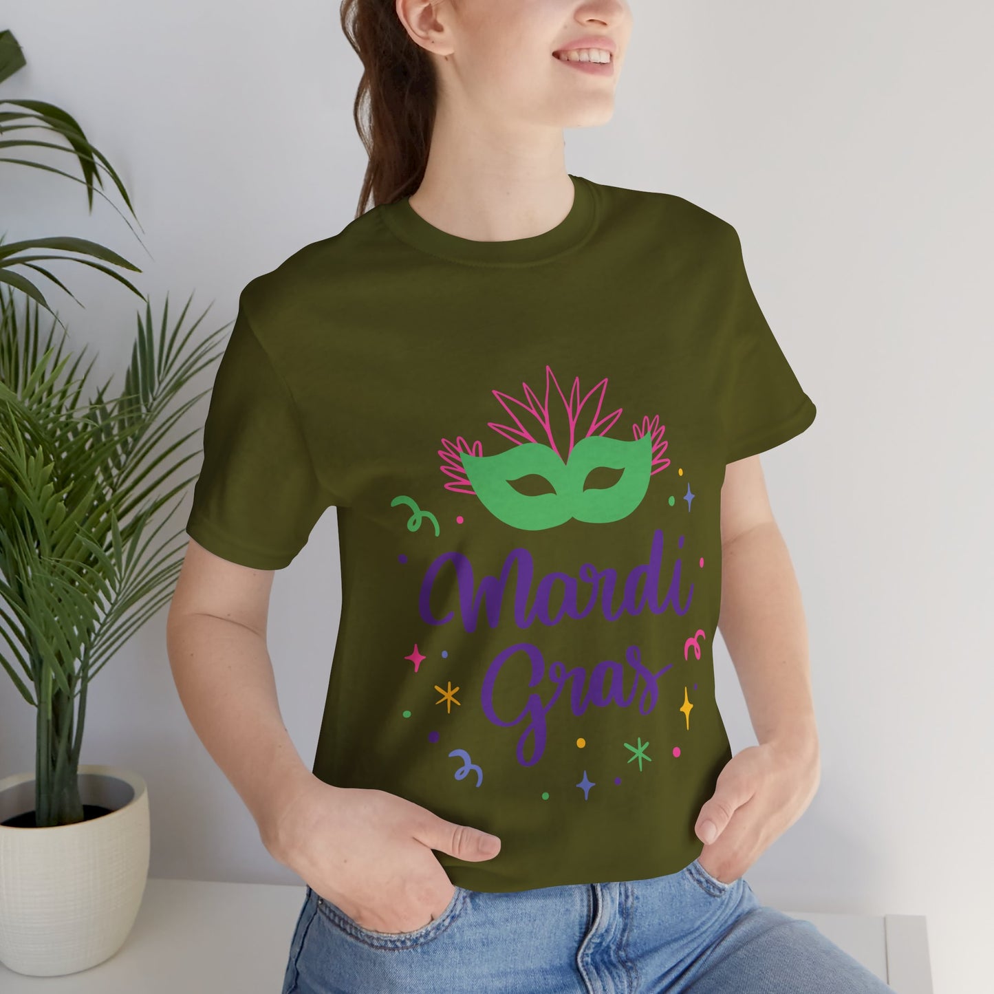 Camiseta unisex de algodón para carnaval