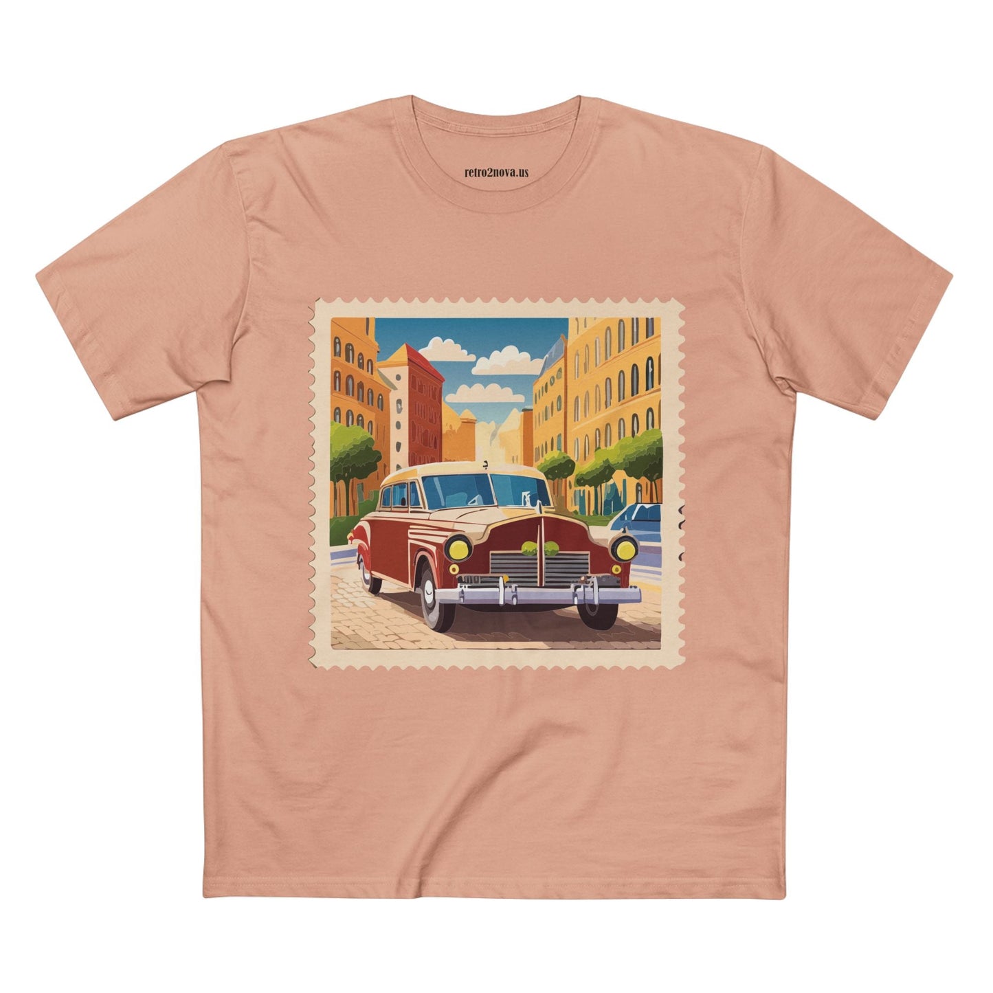 Stamp Shirt Postage Stamp Shirt Unisex Premium Cotton Tee With Original Art Design PS29
