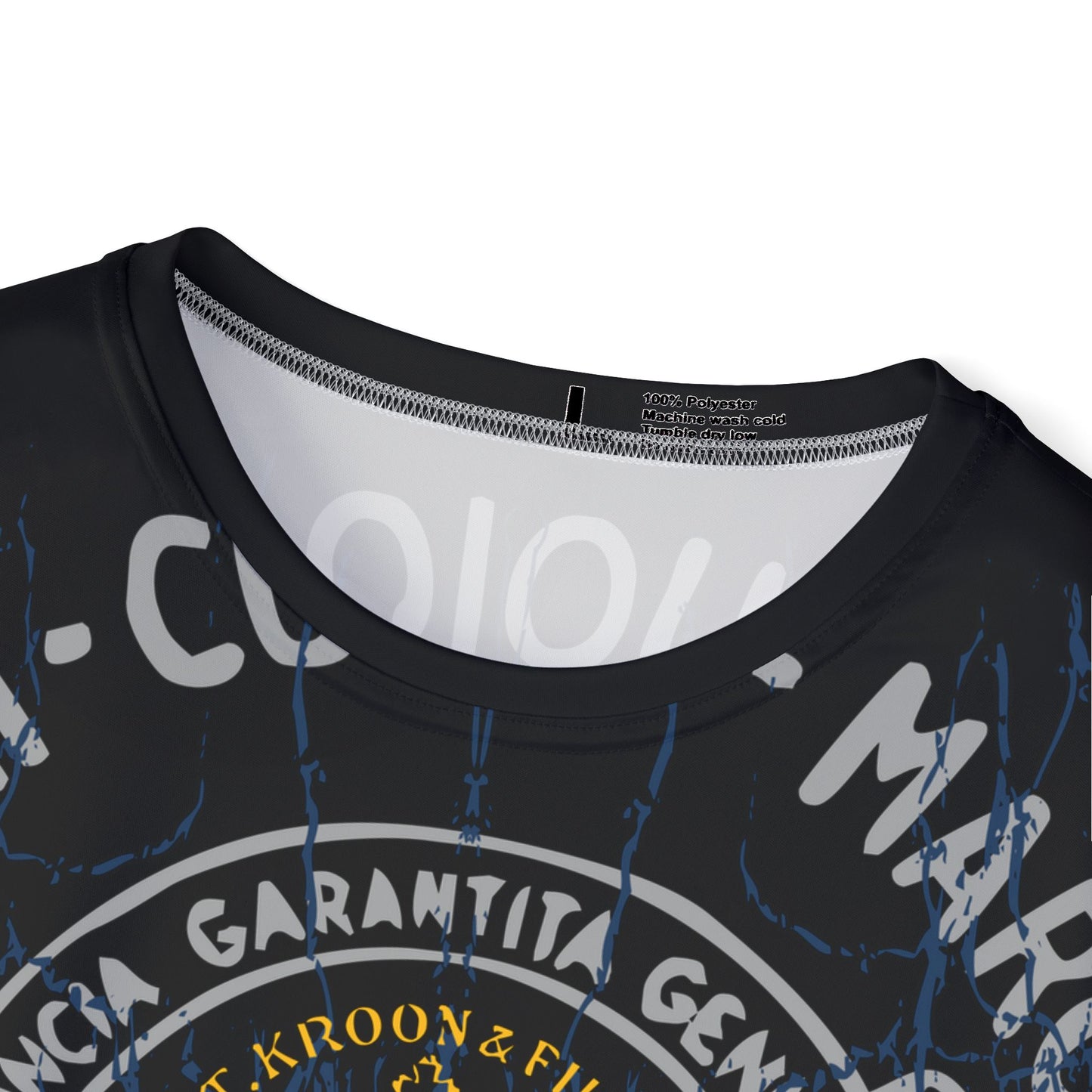 Be15 Fun Graphic T-Shirt, Art Design Poly Shirt, All Over Print Graphic Tee, Funny Print T-Shirt, Funny Cartoon Tee