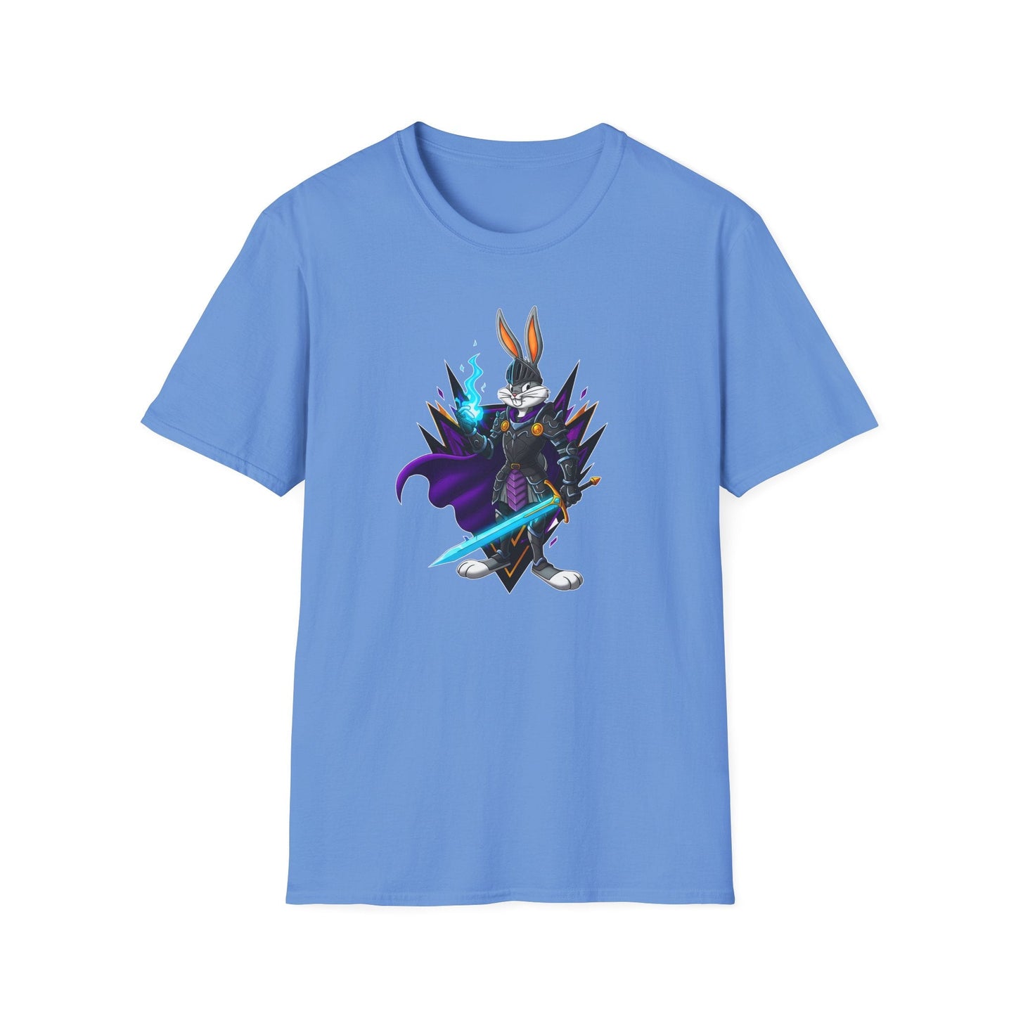 Bugs Bunny Shirt Unisex Gildan Softstyle Tee 100 Percent Cotton Cartoon Graphic Design