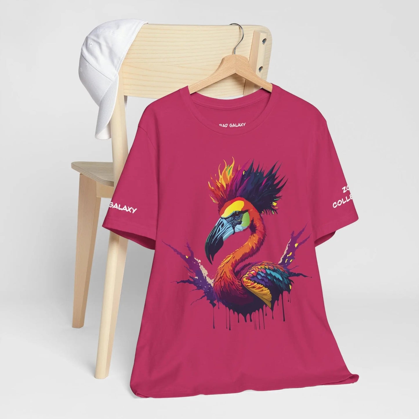 Animal T Shirt By Bad Galaxy Made To Order Cotton Tee With Eco Friendly Inks Soft Comfort Fit