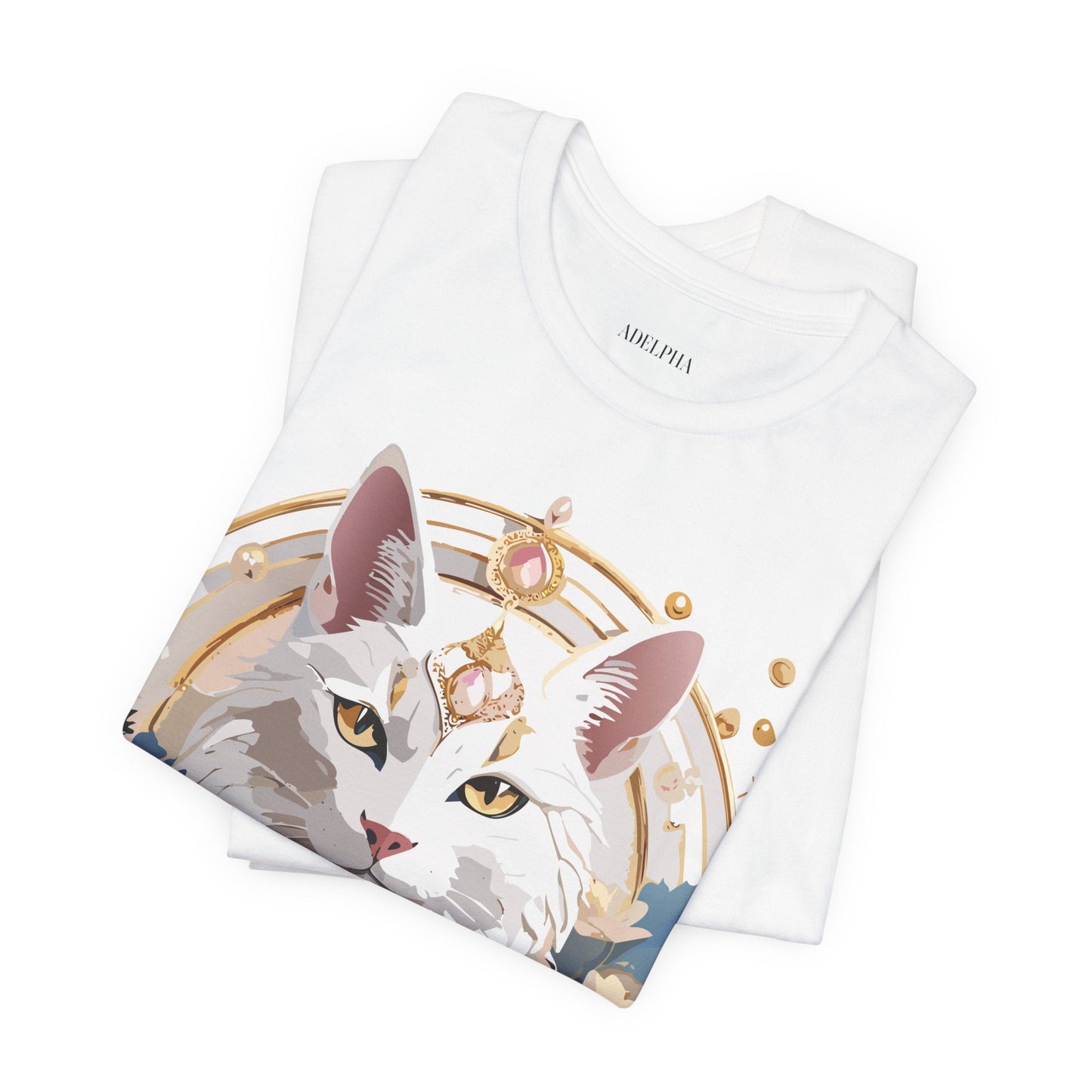 Medallion Shirt Graphic Tee Unisex Short Sleeve Art Print Adelpha Vintage Inspired