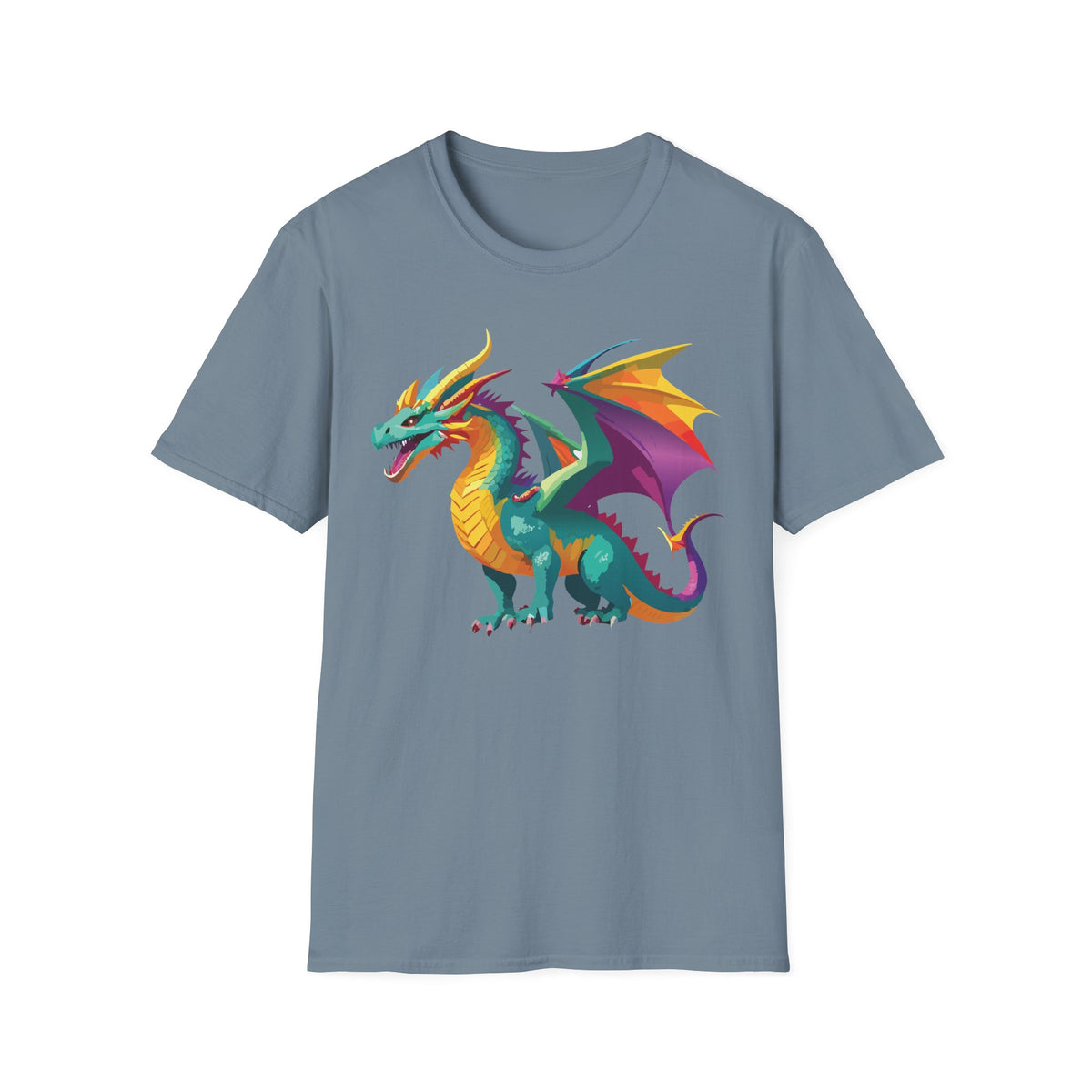 Dragon Graphic Tee Gildan Unisex 100 Cotton Tee Shirt with Animals m15
