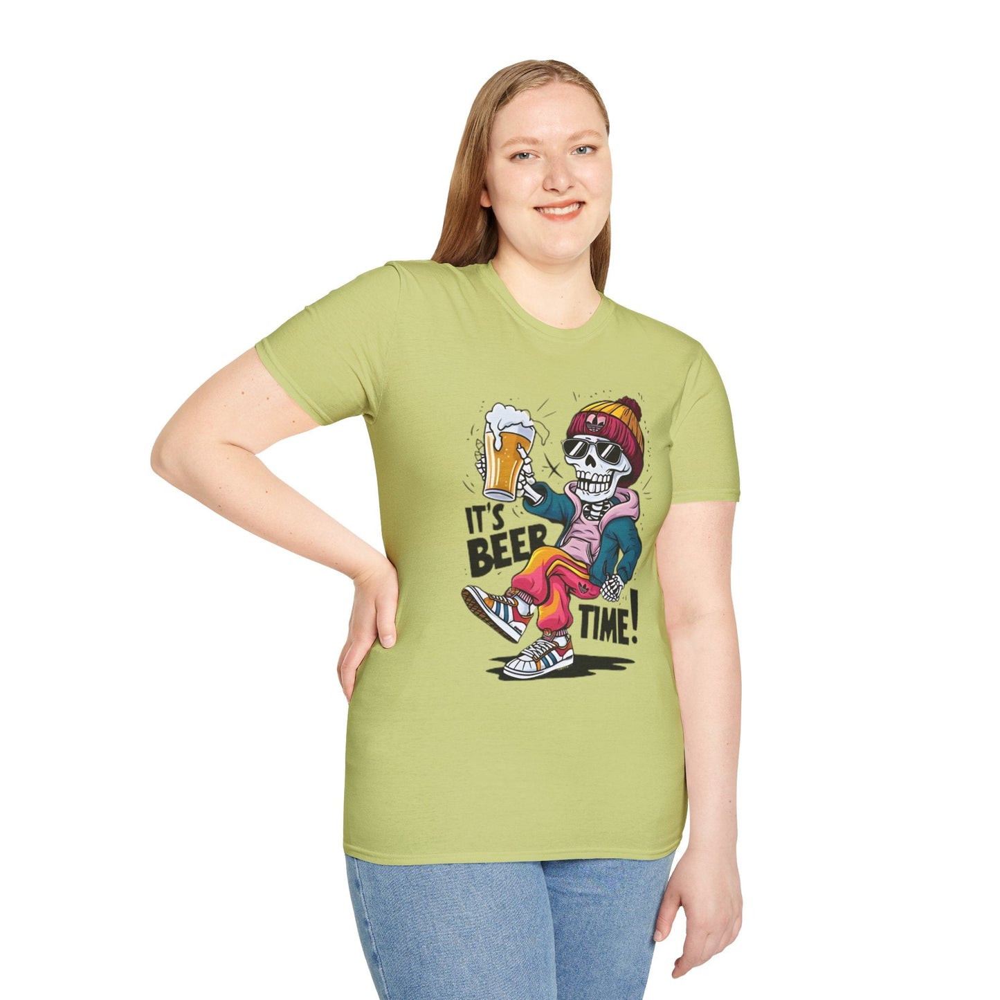 Gildan Softstyle 64000 Skull T Shirt Unisex Skeleton Graphic Tee Premium Comfort