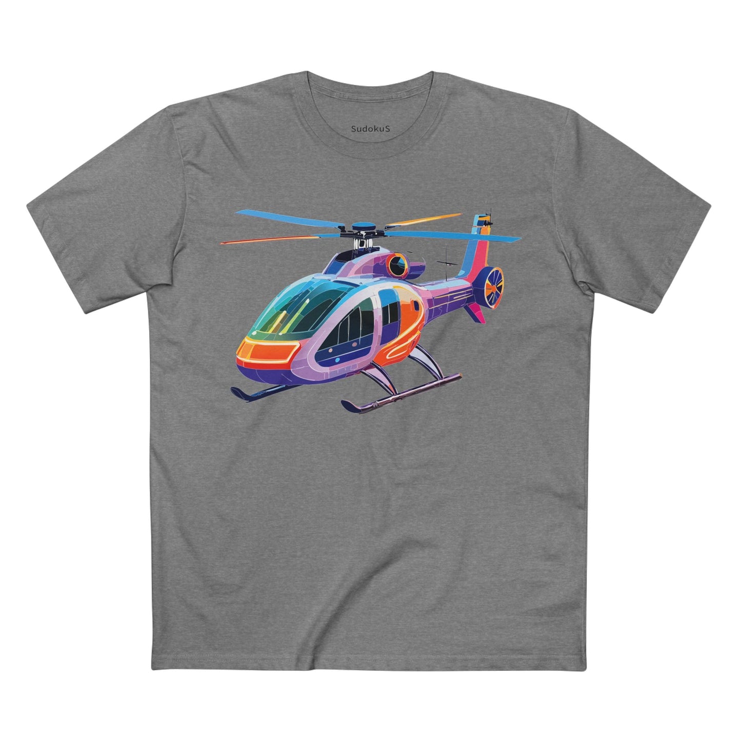 Chopper Graphic Unisex 100 Cotton Staple Tee 13
