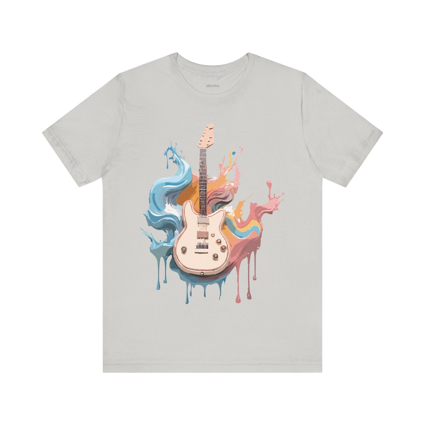 Music T Shirt Unisex Graphic Tee Featuring Original Adelpha Artwork Vintage Inspired Design
