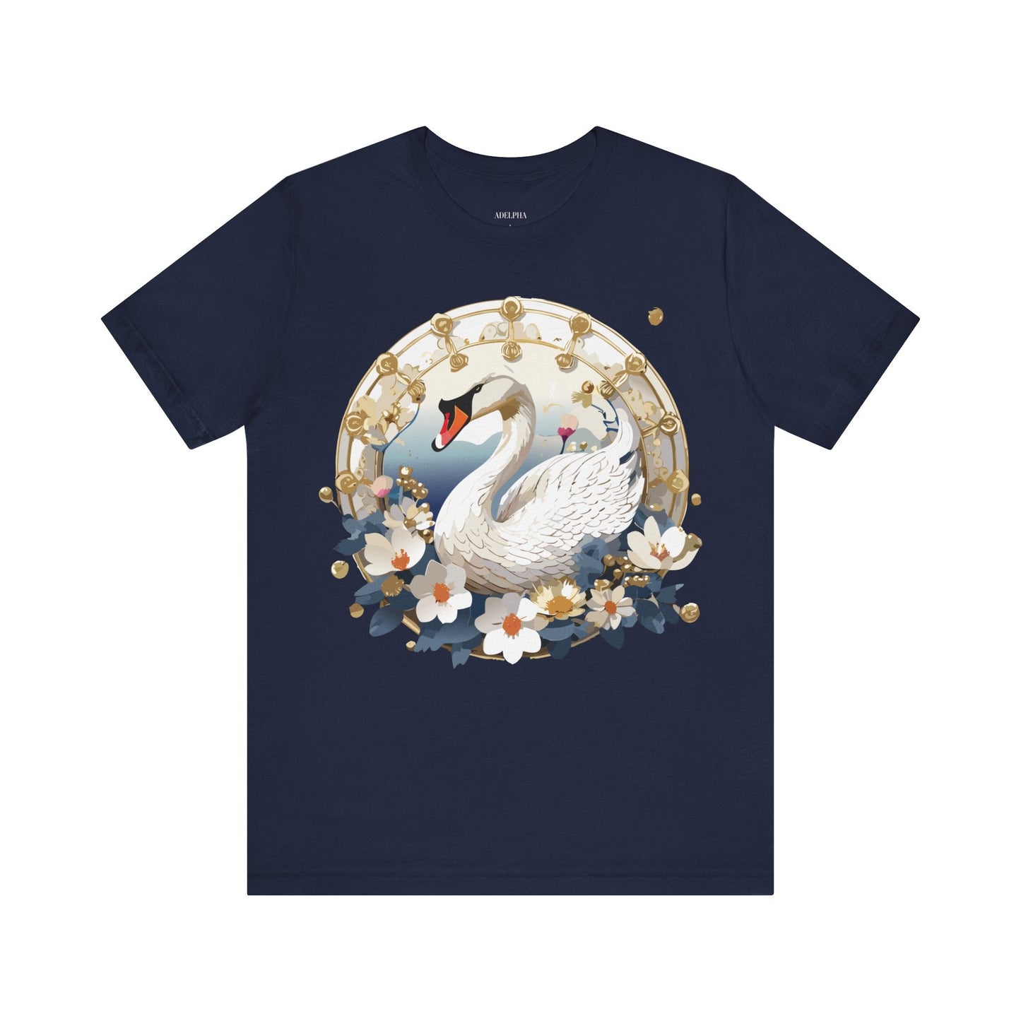 Medallion Graphic Unisex 100 Cotton Vintage Animal Medal Artwork Tee 44