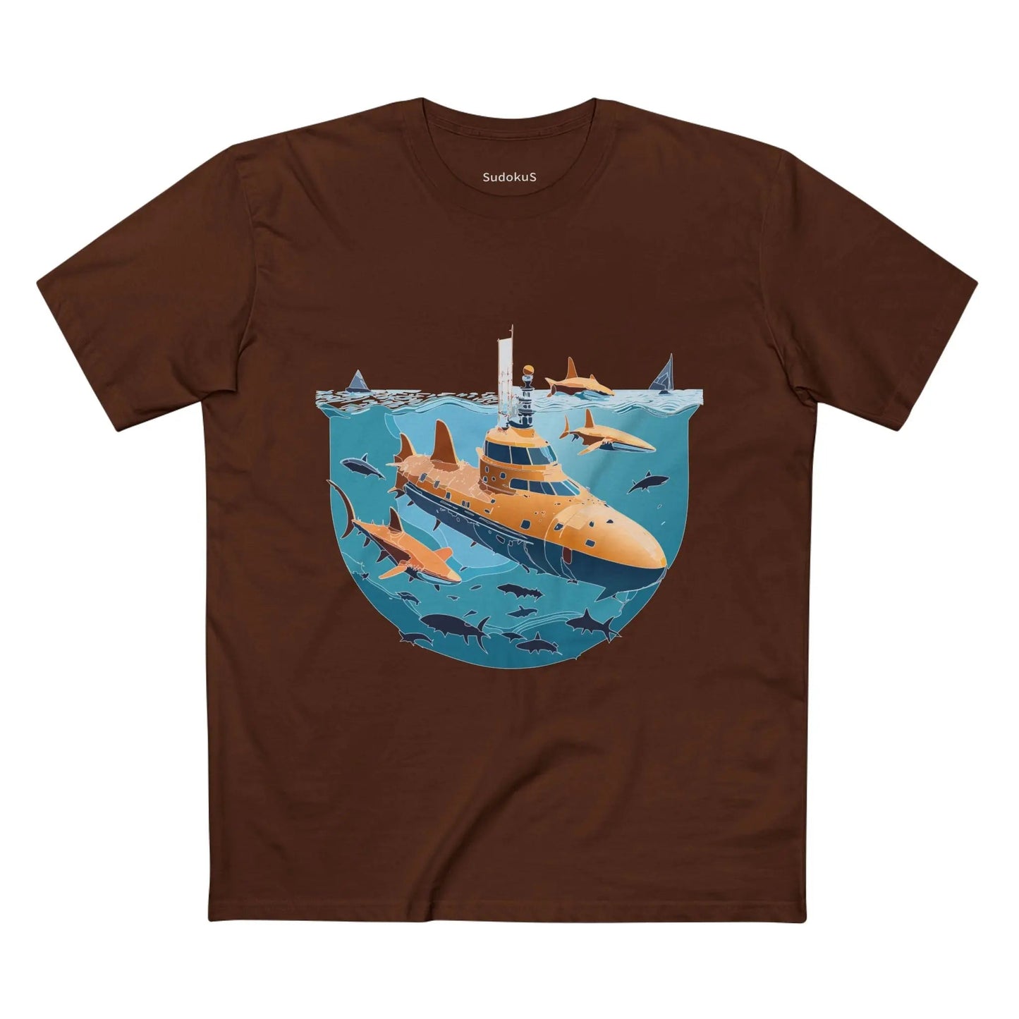 Ocean Coast Graphic Unisex 100 Cotton Staple Tee 18