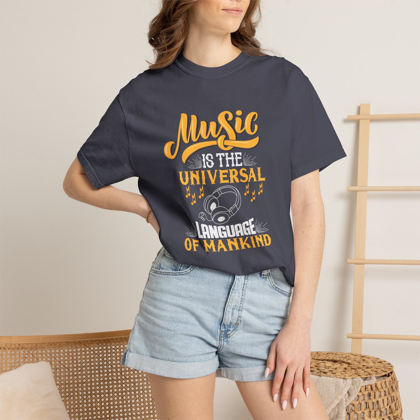 Music Graphic Design Unisex Cotton T-shirt 063