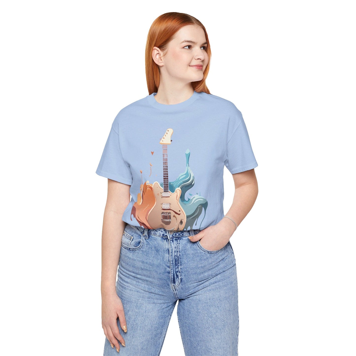 Music Graphic Tee Unisex Jersey Short Sleeve Adelpha Vintage Inspired Artwork Premium Design