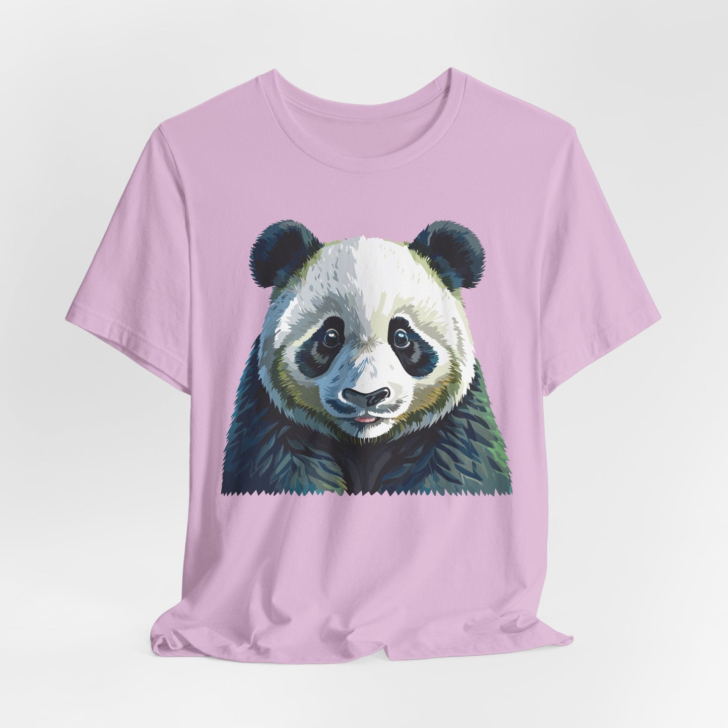Unisex Animal Graphic Tee Shirt With Wild Animals Art Design Gildan Softstyle 64000