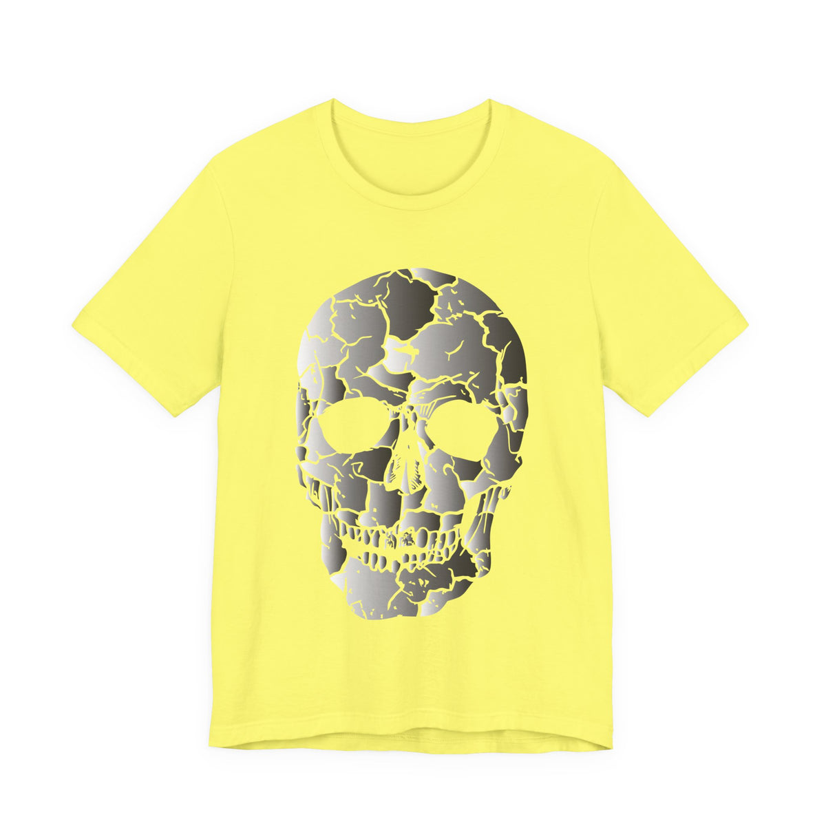 Camiseta unisex de algodón con calavera