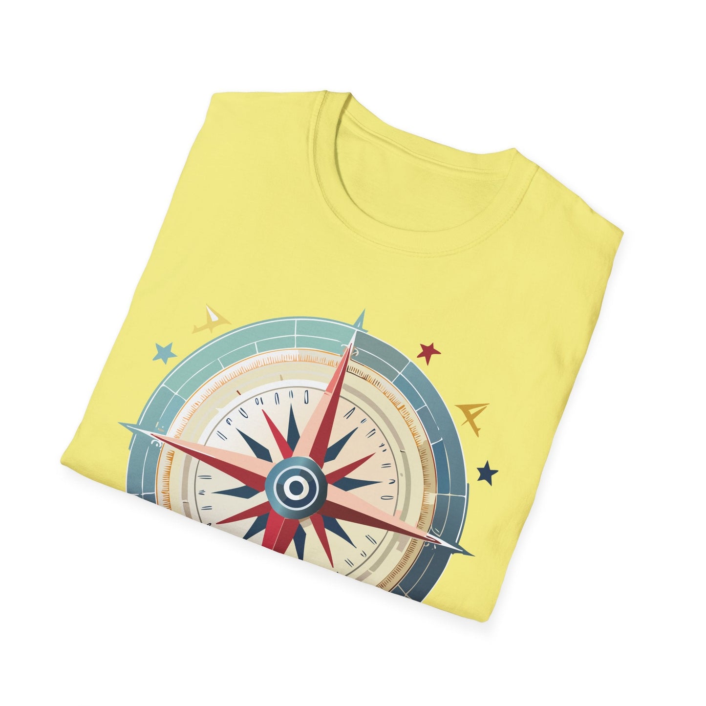 Compass Navigator Graphic Tee Unisex 100 Cotton 21
