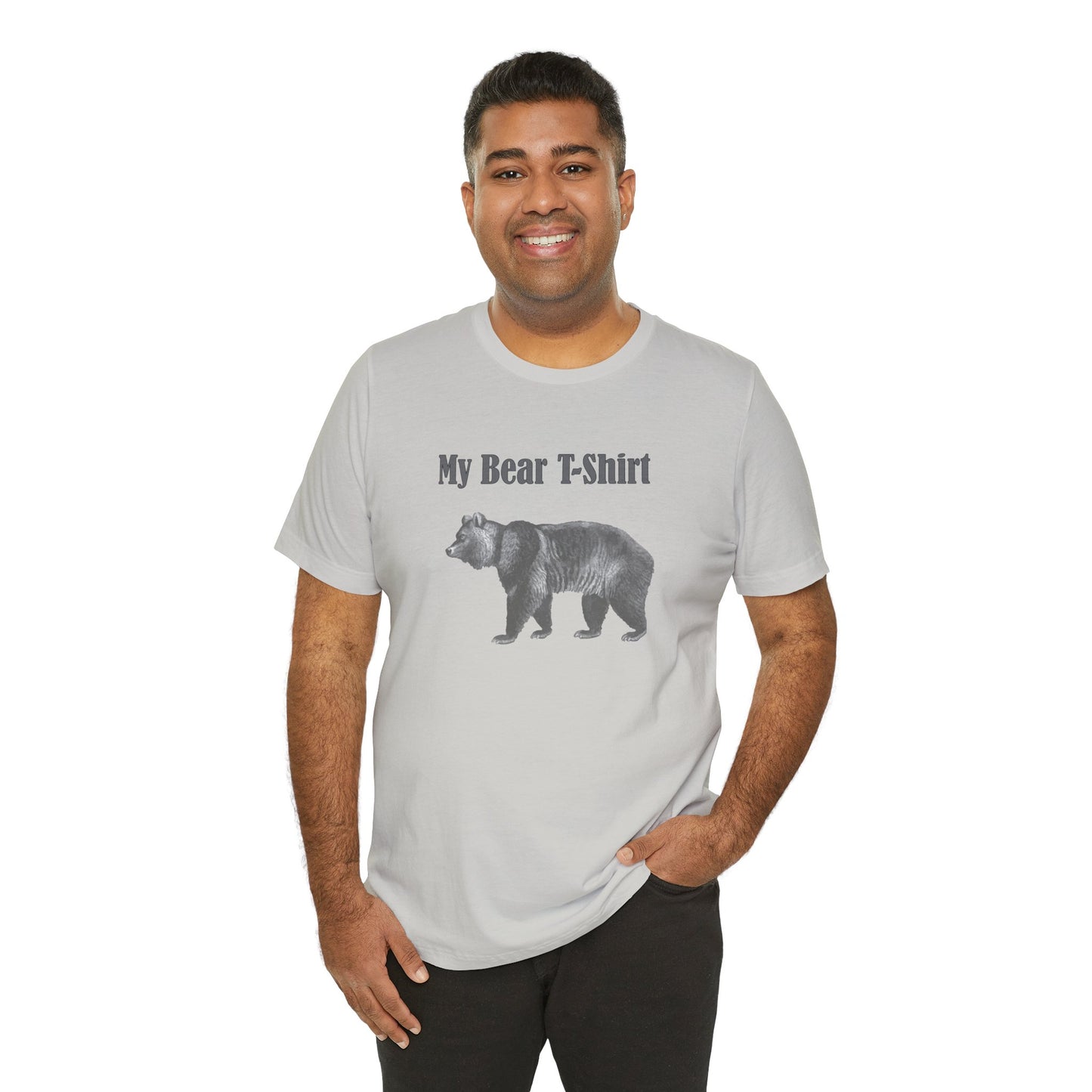 Unisex Cotton Tee Shirt with animals Print