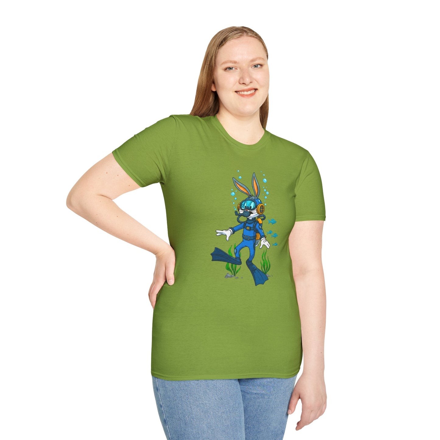 Bugs Bunny Shirt Unisex T Shirt Cartoon Tee Animation Design Softstyle Graphic Cotton