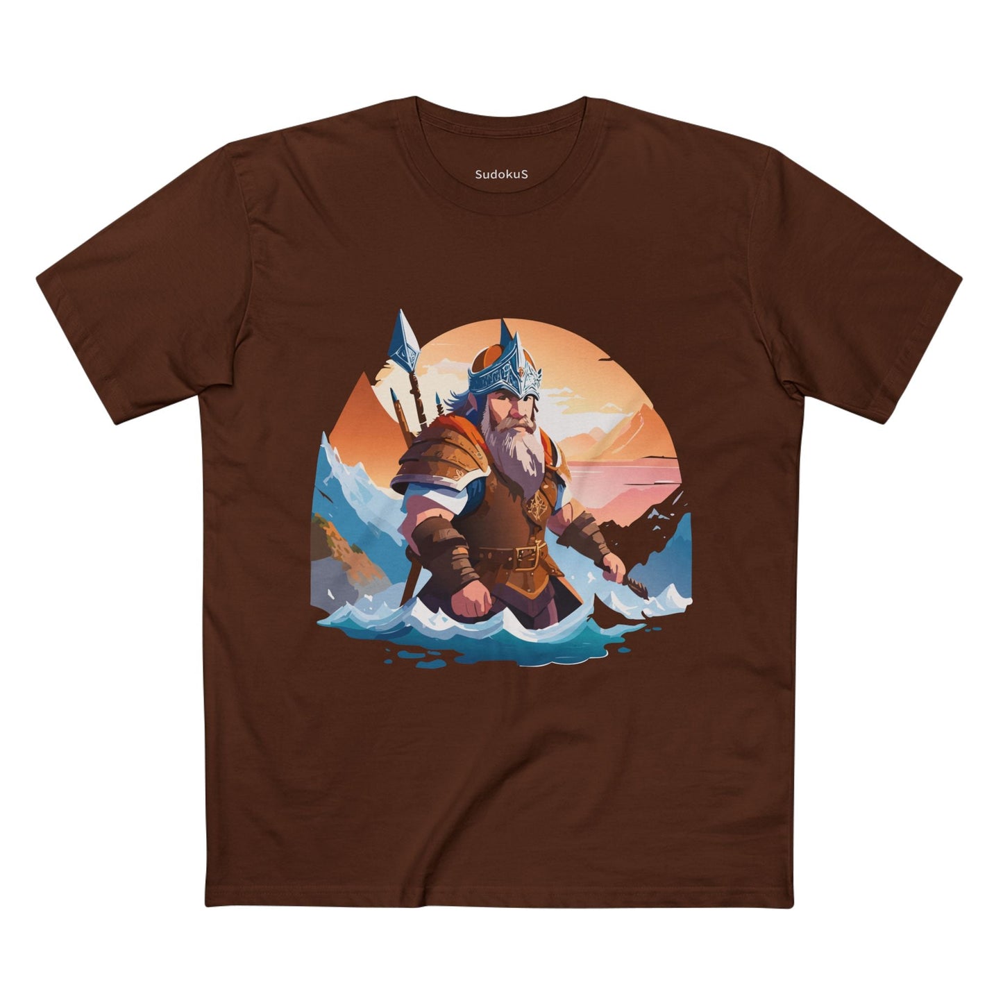 Viking Graphic Unisex 100 Cotton Staple Tee 26