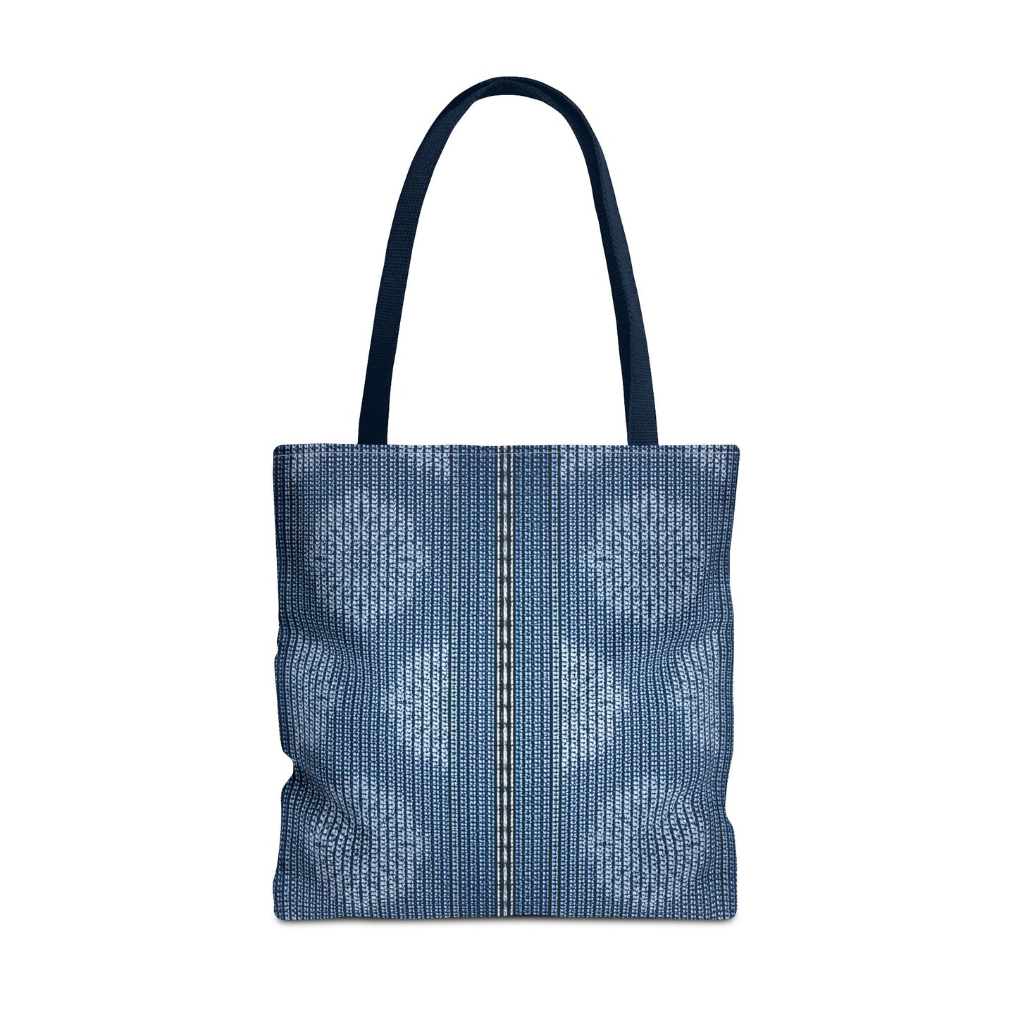 Denim Fabric Imitation Print Unisex Canvas Bag Poly Spun 3 Sizes Tote Bag 109