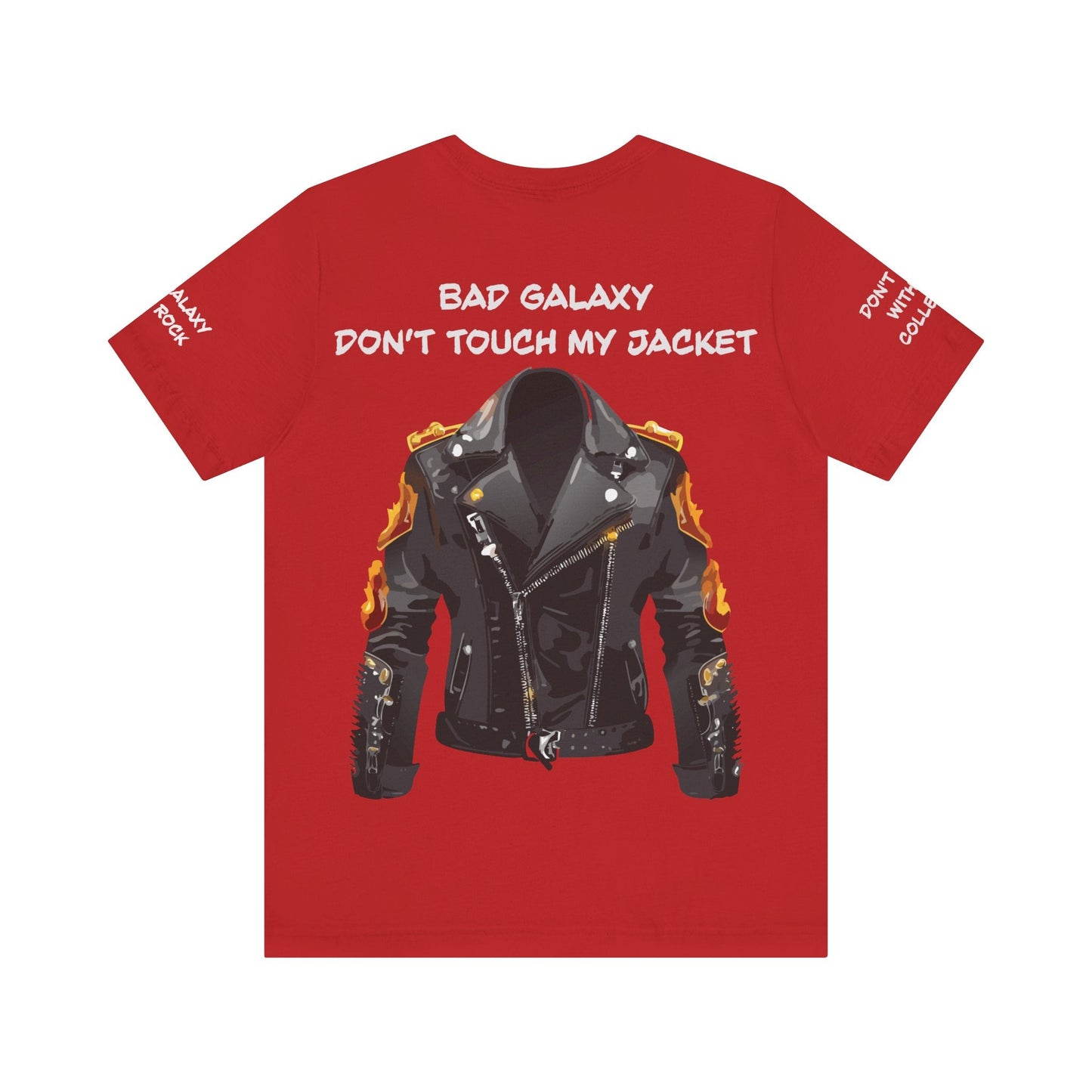 Punk Rock Tee Shirt From Bad Galaxy Made To Order 100 Percent Cotton Eco Friendly Inks