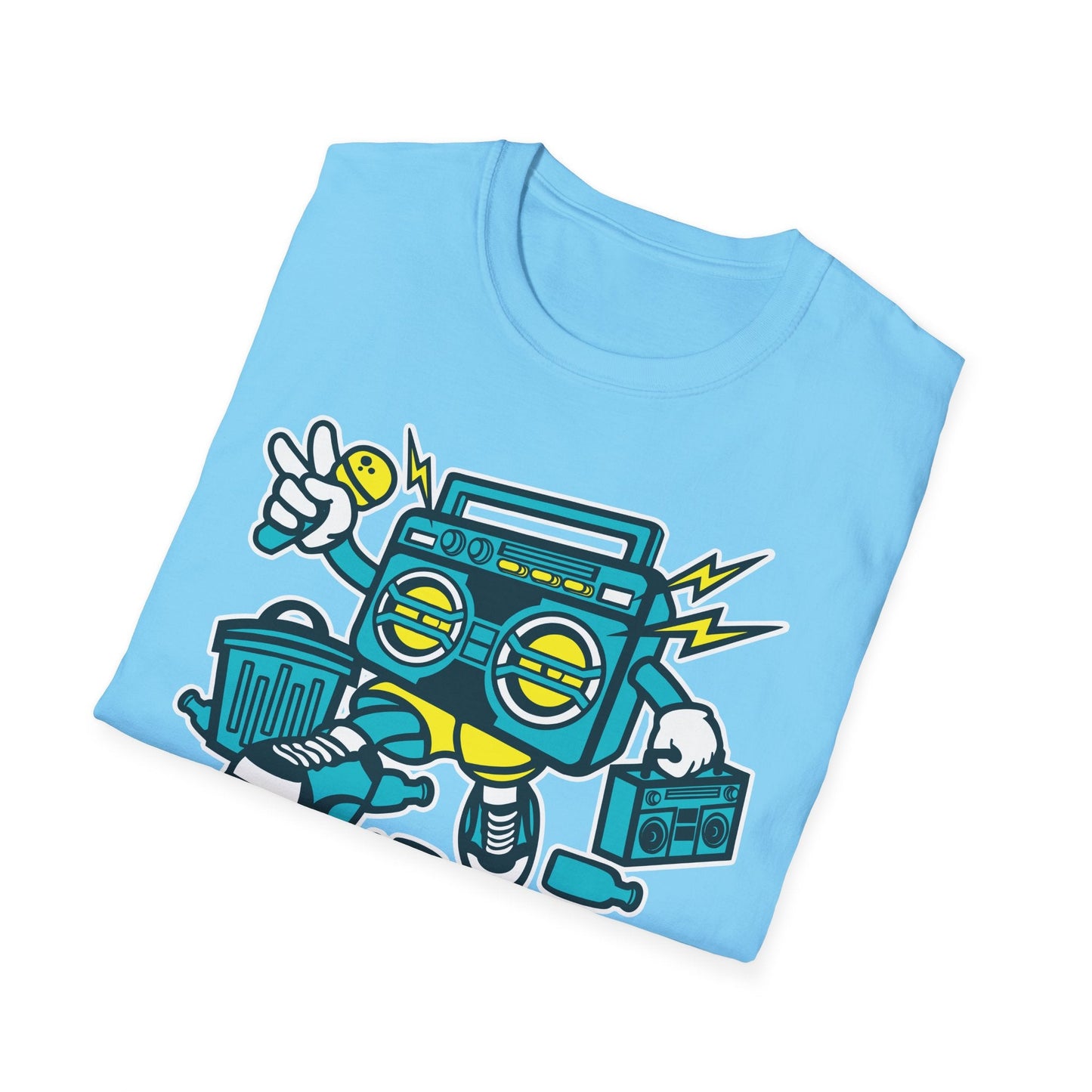 Cartoon T Shirt Animation Tee Funny Unisex Gildan Softstyle 64000 100 Percent Ring Spun Cotton