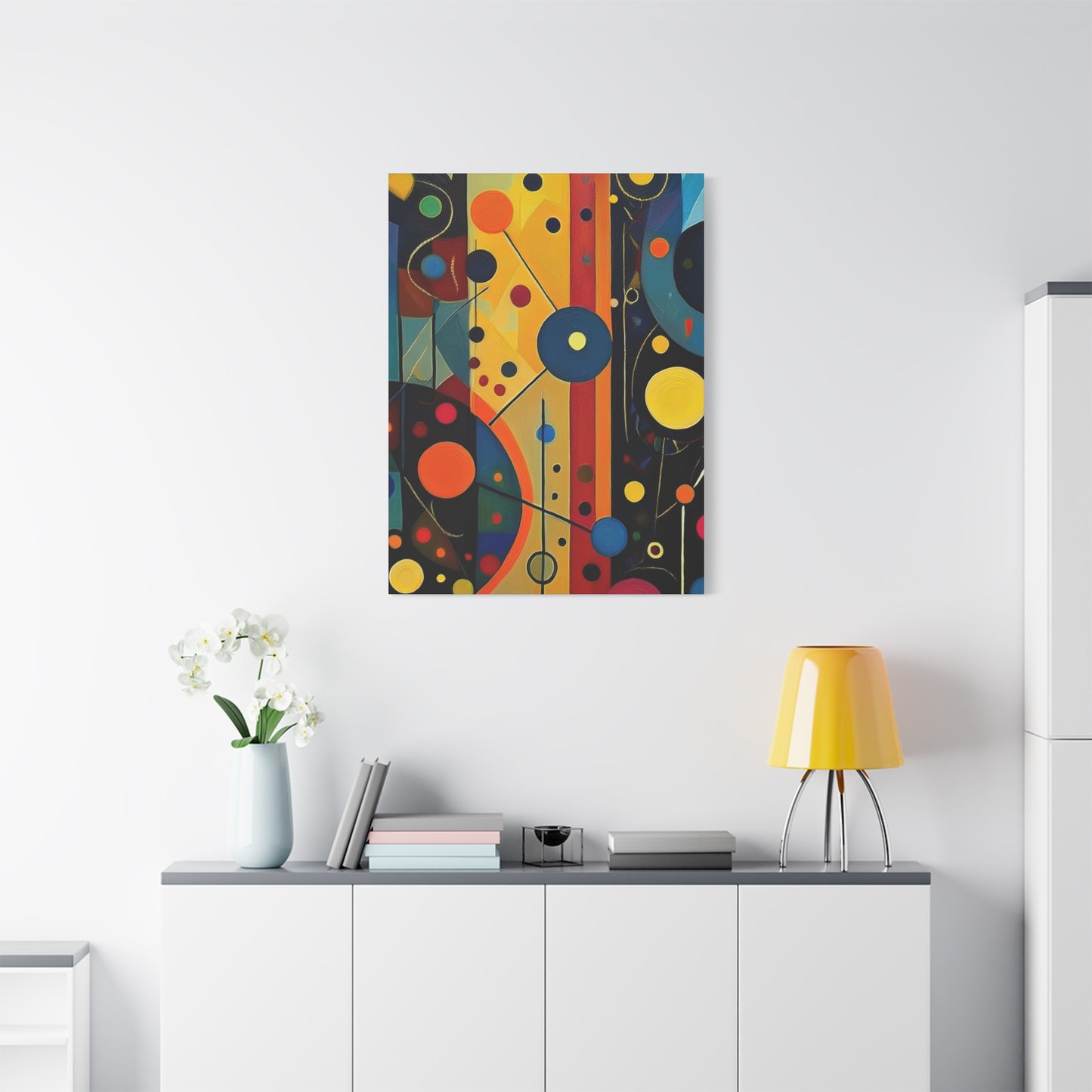 Abstract Oil Painting Print Canvas 20x24,20x30,24x30 24x32,24x36,30x40 32x48,36x48,40x60 Pine-Wood Inner Frame ABS-147