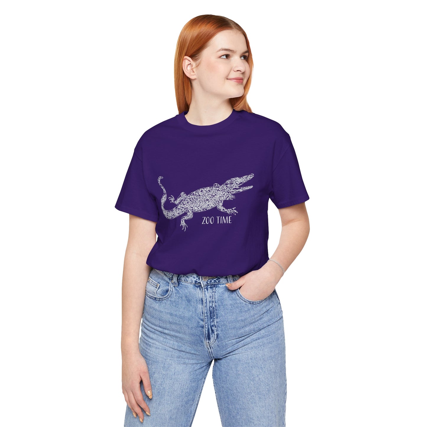 Unisex Tee Shirt with animals Print