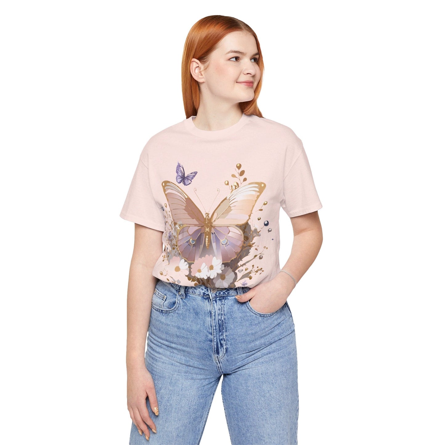 Adelpha Graphic Tee Unisex Jersey Short Sleeve Vintage Inspired Art Design Tee