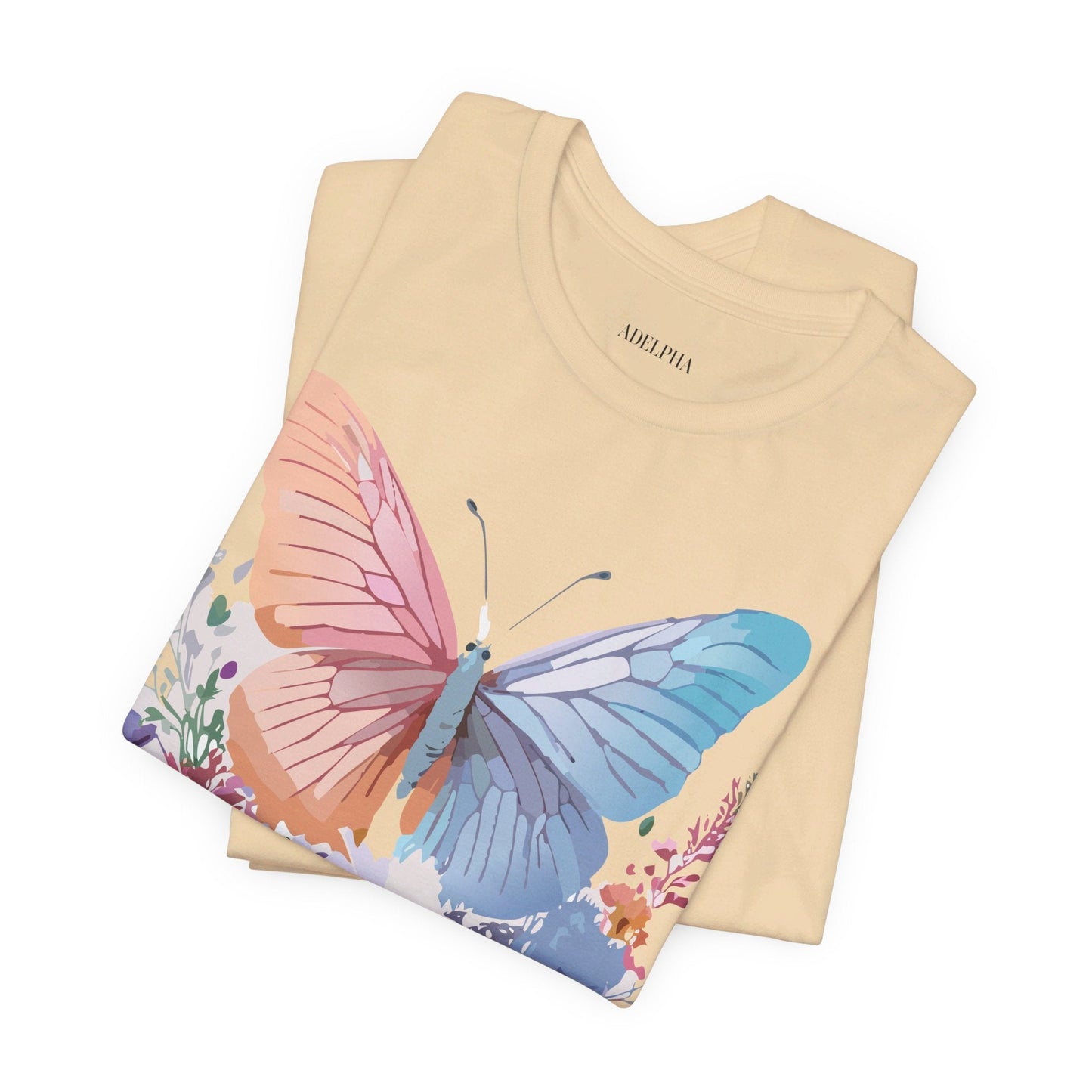 Butterfly Graphic T Shirt Unisex Adelpha Artwork Tee Vintage Style